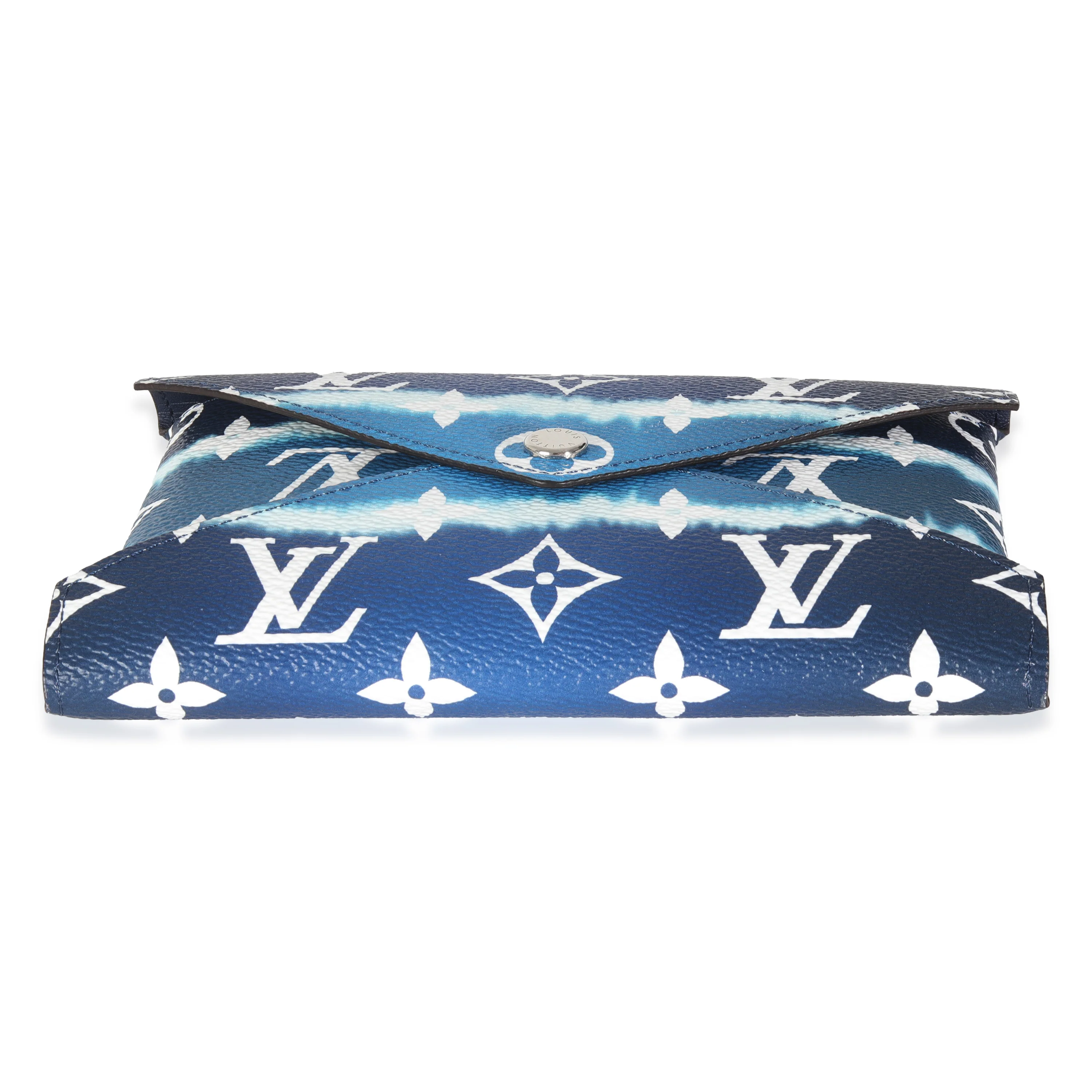 Blue Monogram Escale Canvas Medium Kirigami Pochette Insert - Image 5
