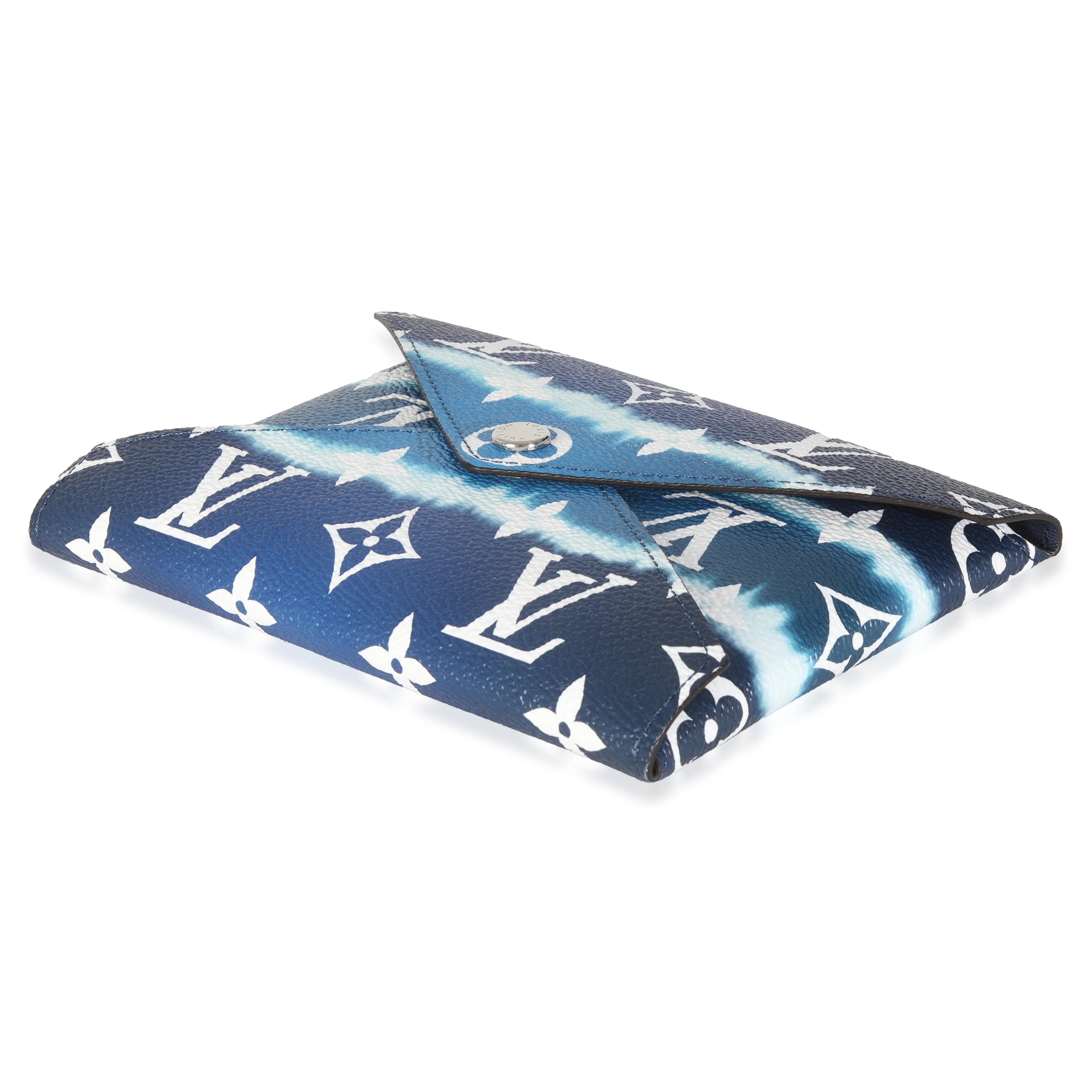 Blue Monogram Escale Canvas Medium Kirigami Pochette Insert - Image 7