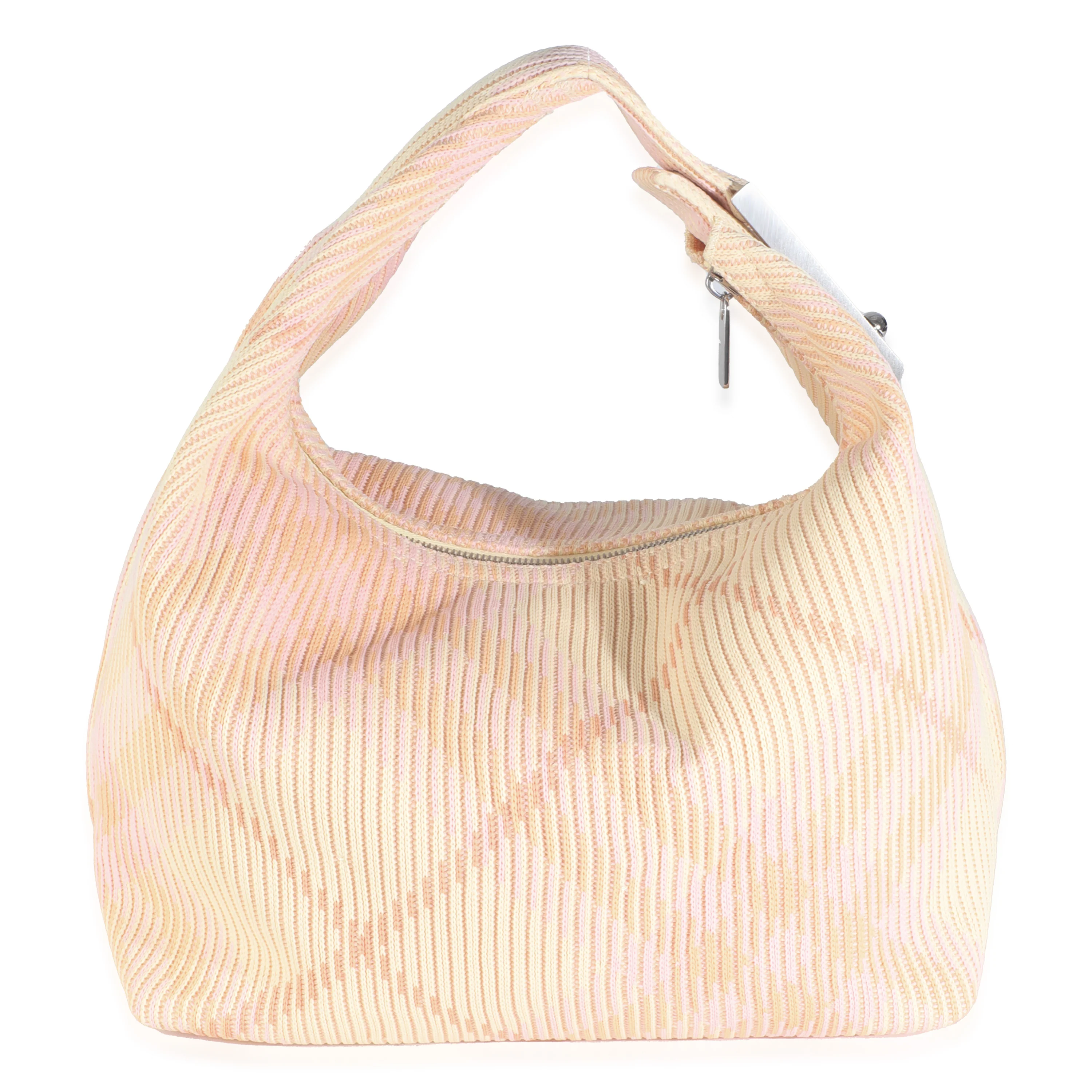Sherbet Plaid Canvas Medium Peg Duffle Bag - Image 4