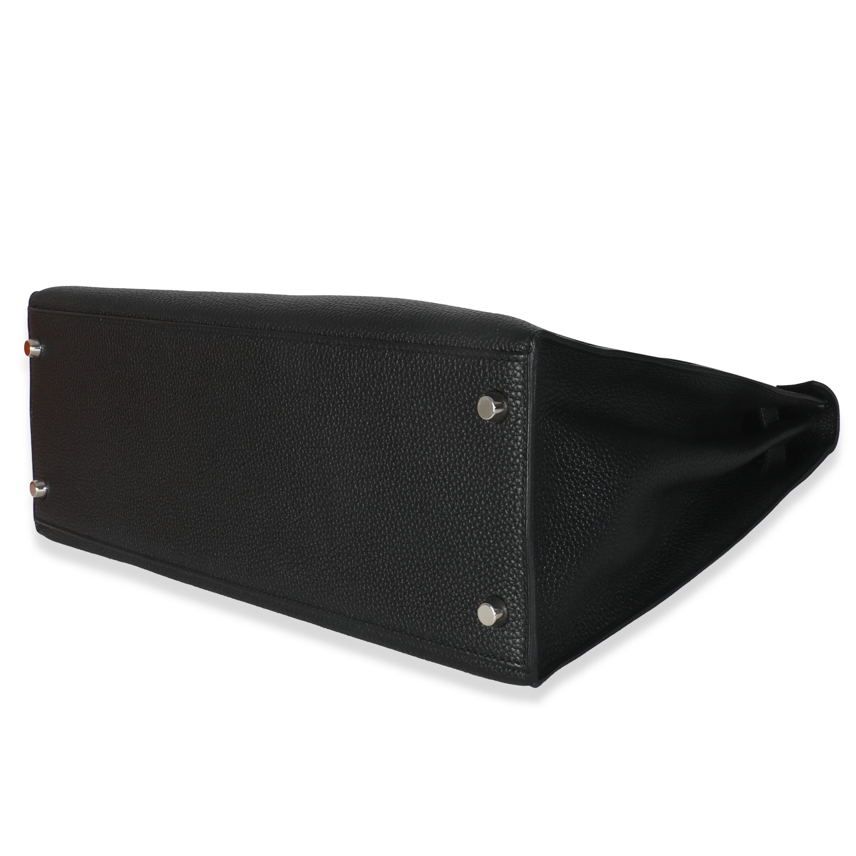Black Togo Sellier Kelly 35 PHW - Image 6