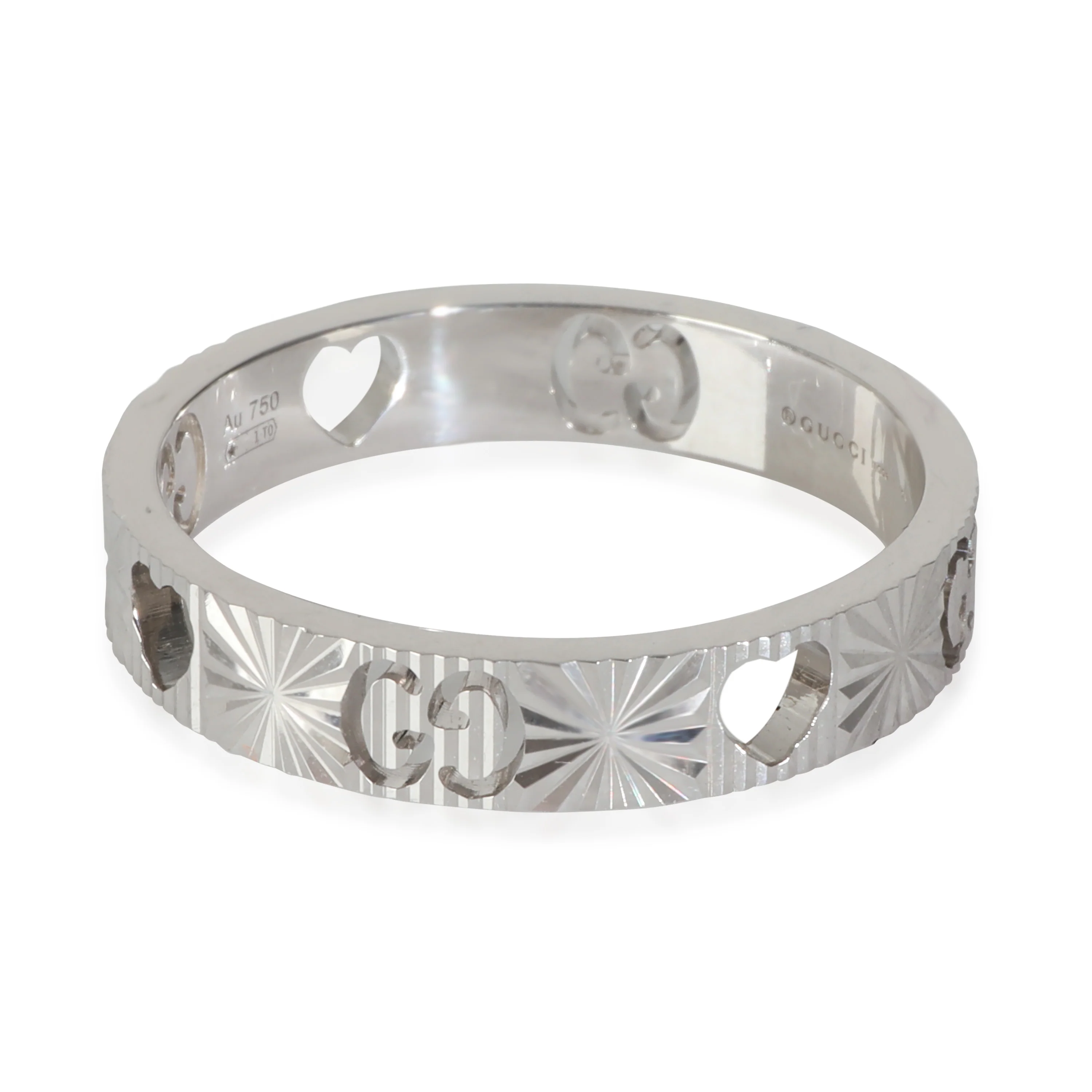 White Gold  Icon Ring - Image 3