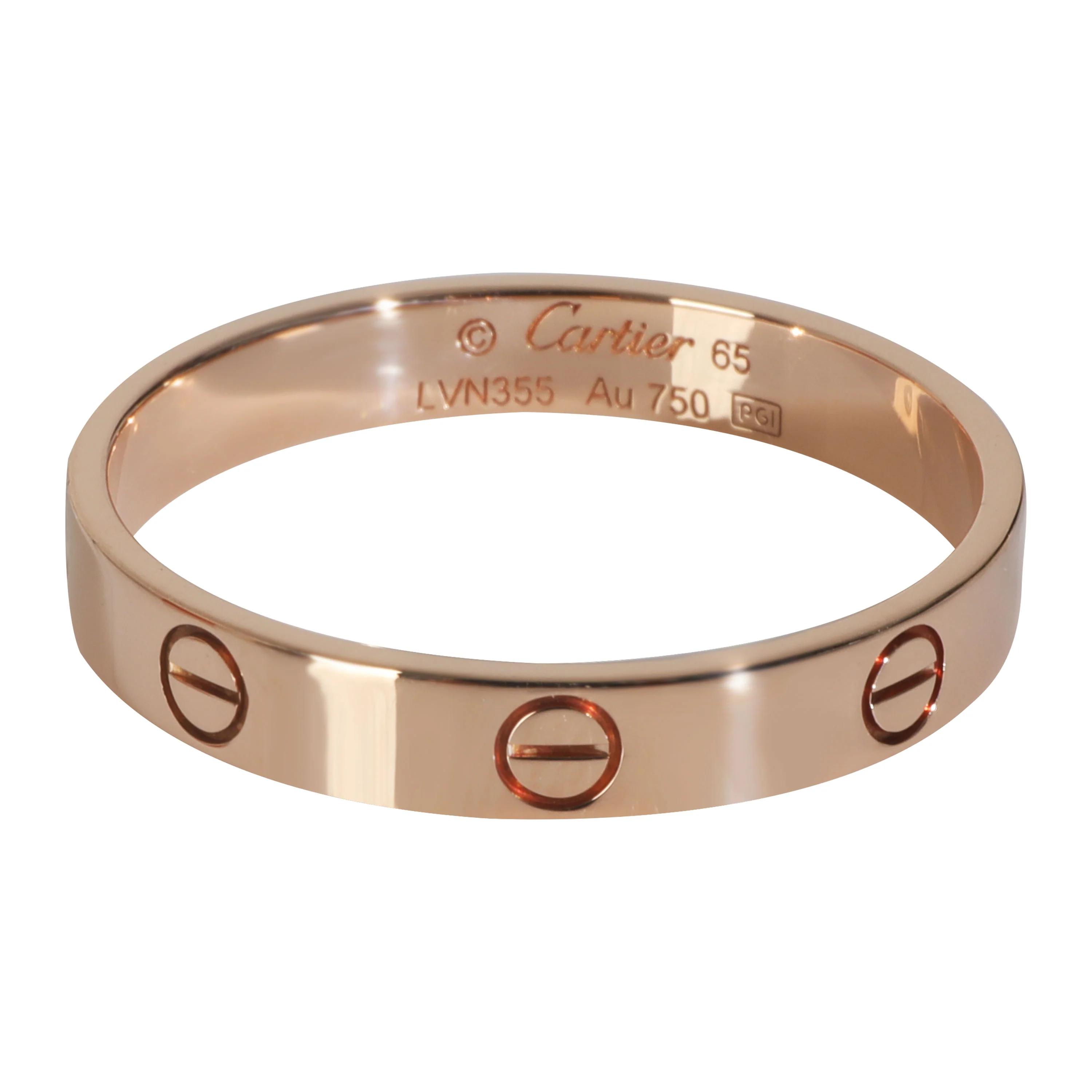 Rose Gold Small Model Love Ring