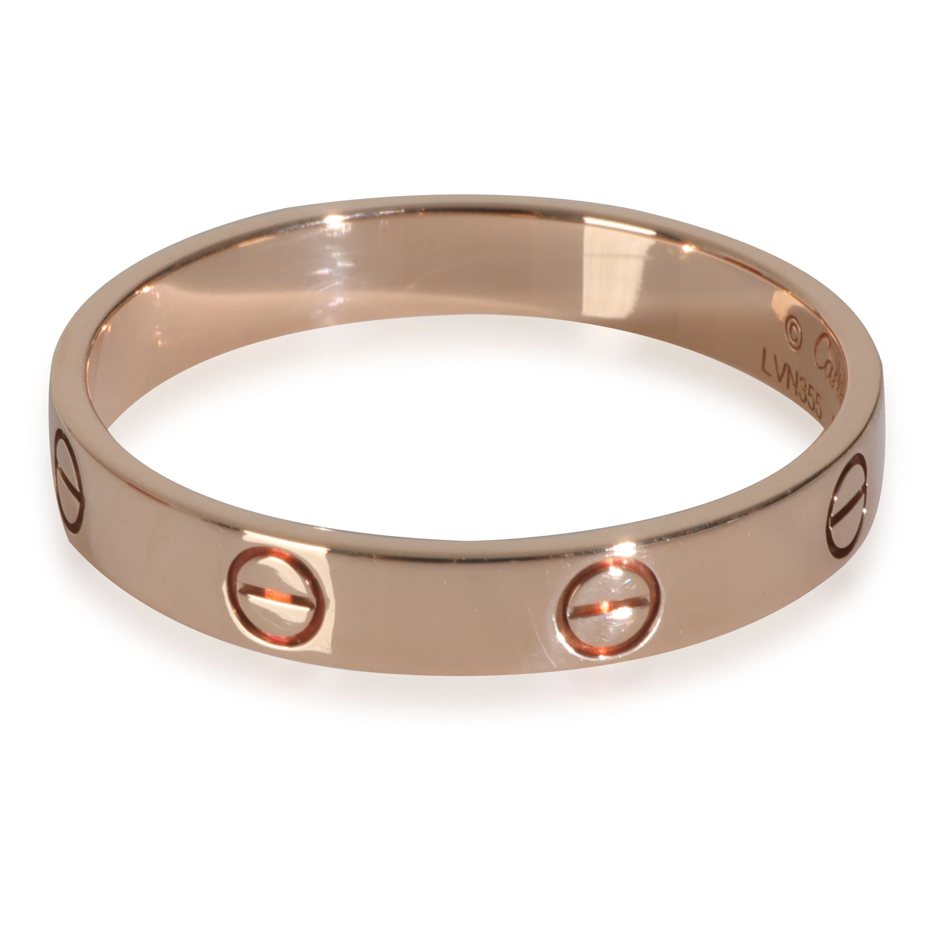 Rose Gold Small Model Love Ring - Image 2
