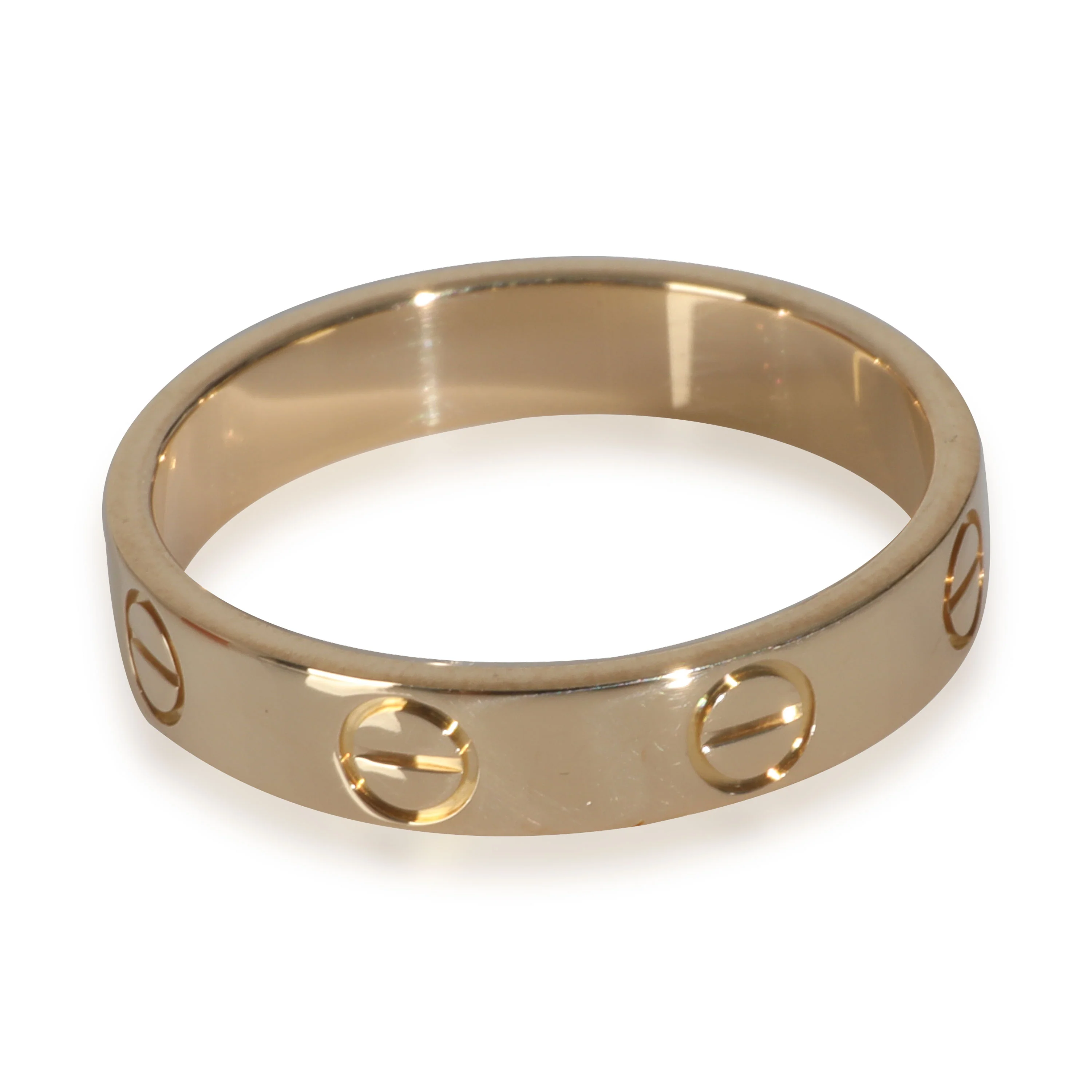 Yellow Gold Small Model Love Ring - Image 4