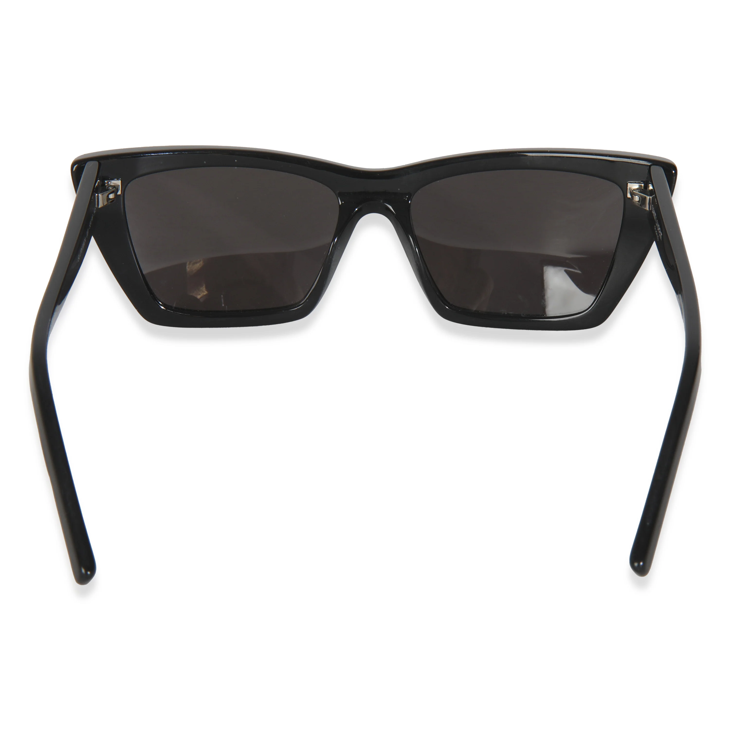 Black Acetate Cat Eye Mica Sunglasses - Image 5