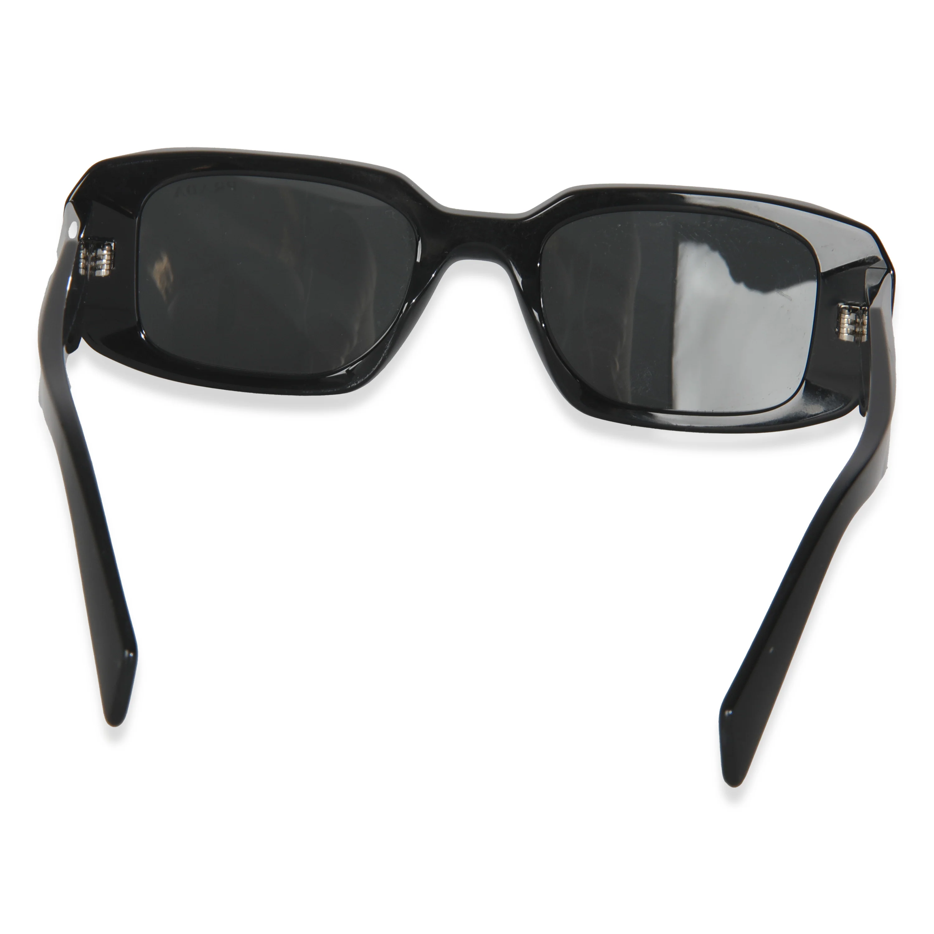 Black Acetate Square Frame Symbole Sunglasses - Image 5