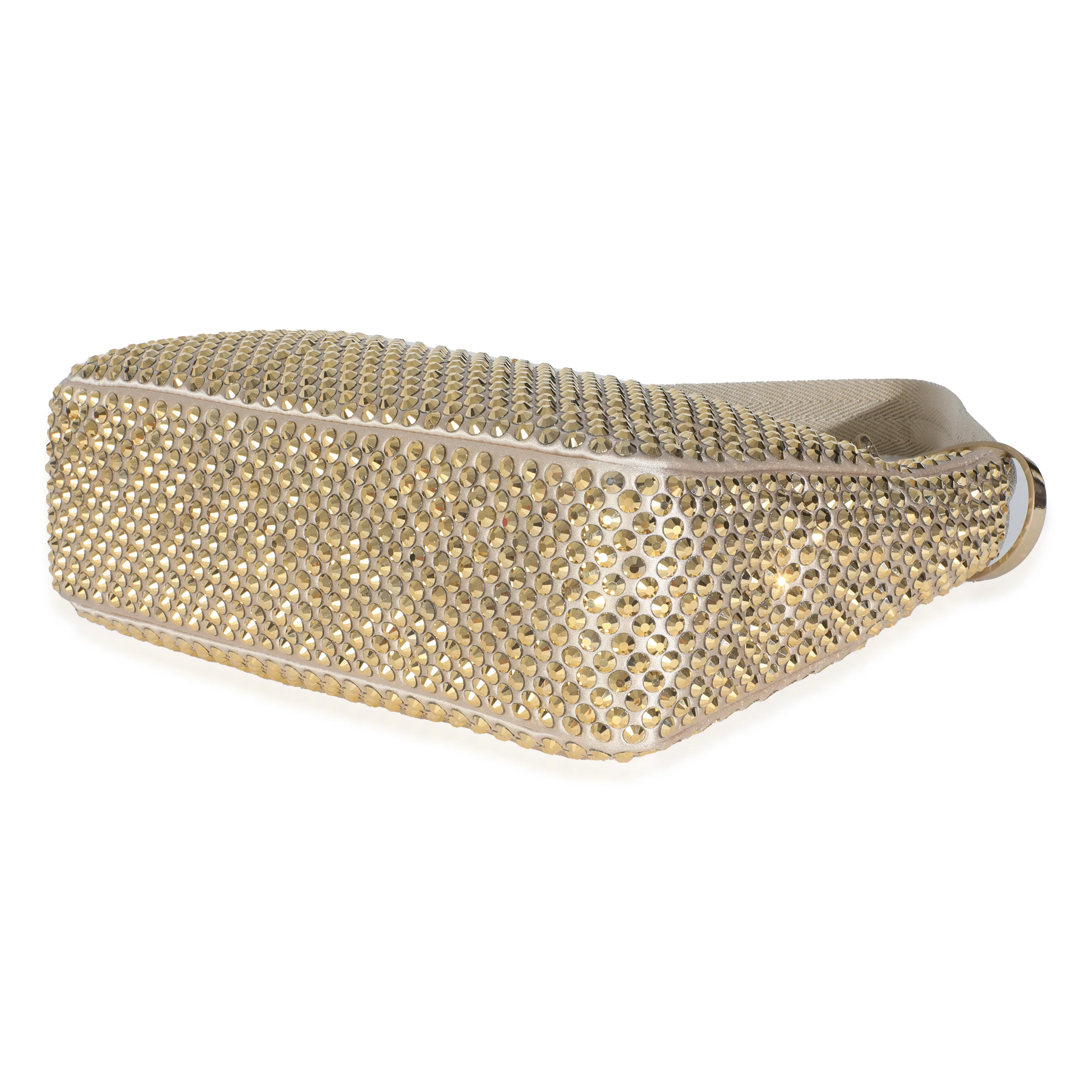 Ananas Satin Crystal Mini Re-Edition 2000 Bag - Image 4
