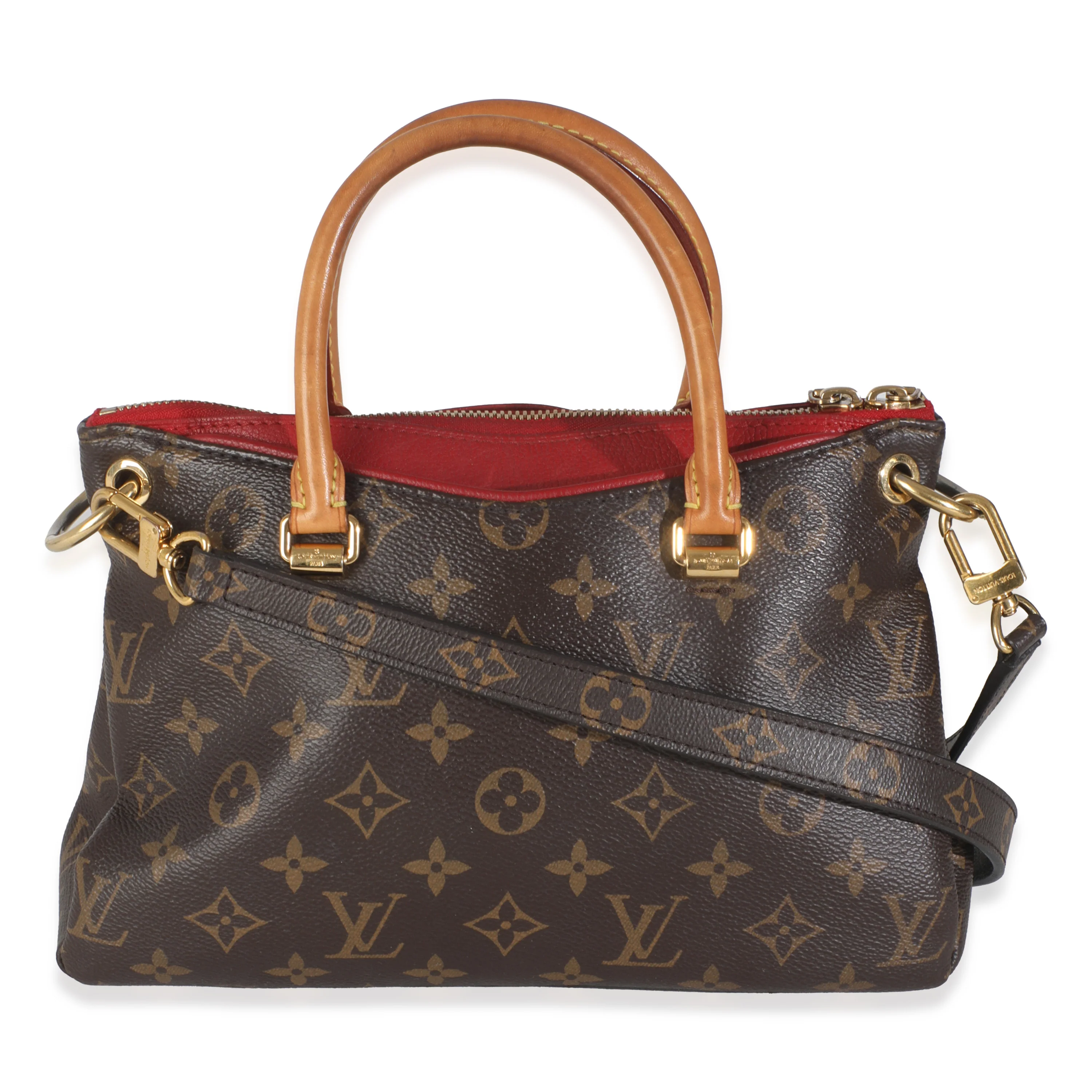 Cherry Monogram Canvas Pallas BB - Image 3