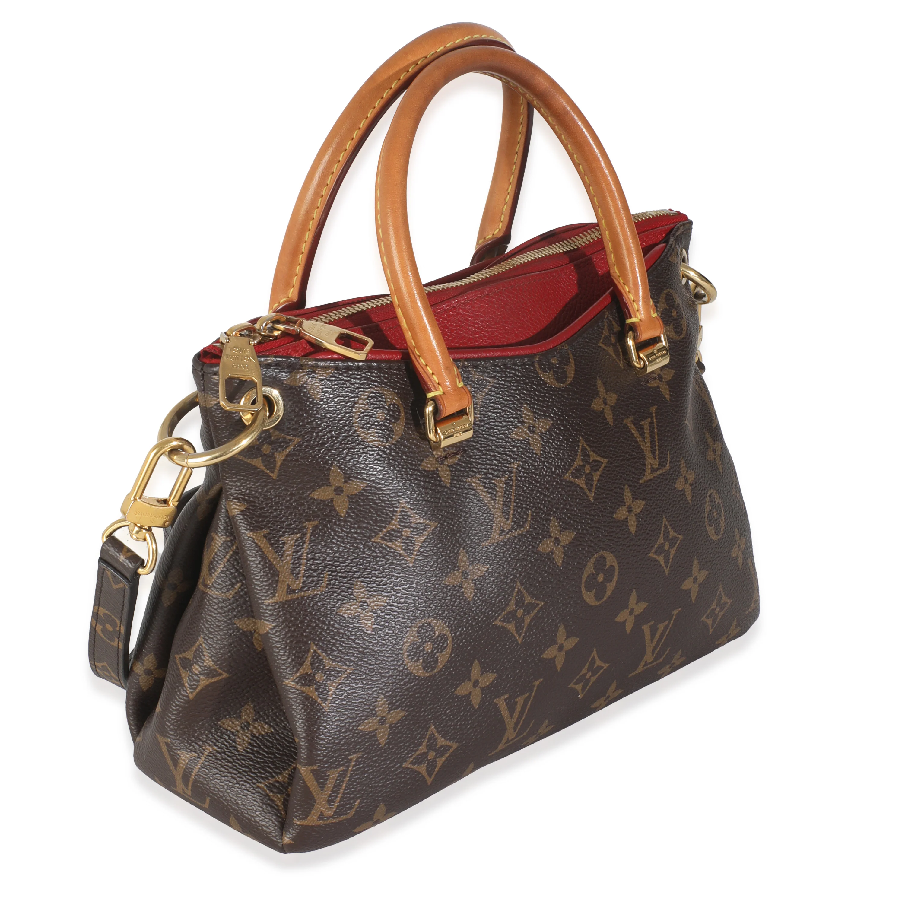 Cherry Monogram Canvas Pallas BB - Image 9