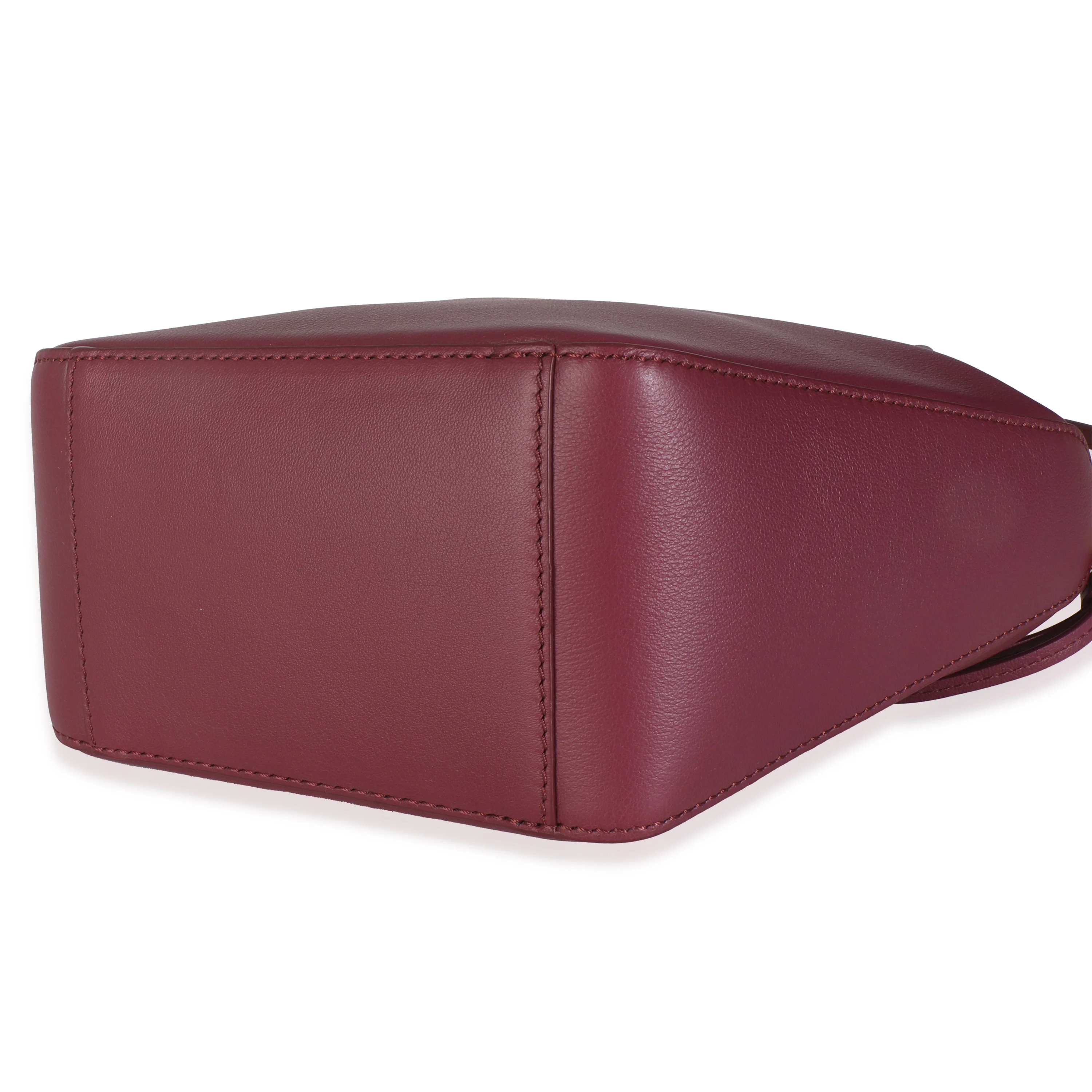 Crimson Calfskin Mini Hammock Hobo - Image 5
