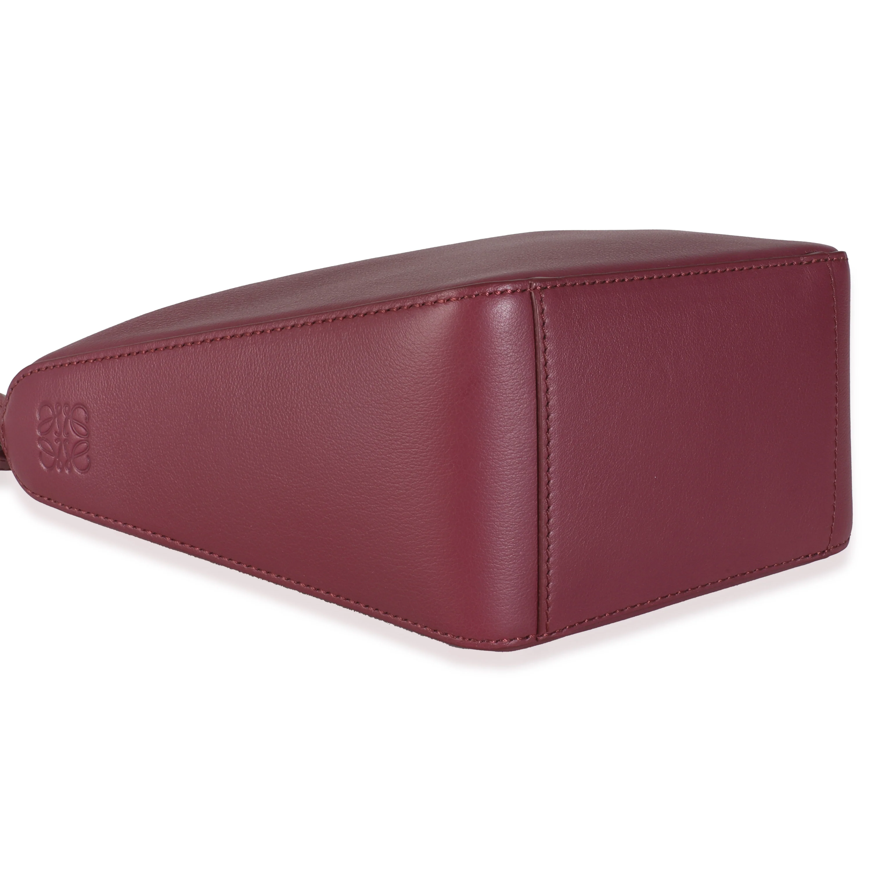 Crimson Calfskin Mini Hammock Hobo - Image 6