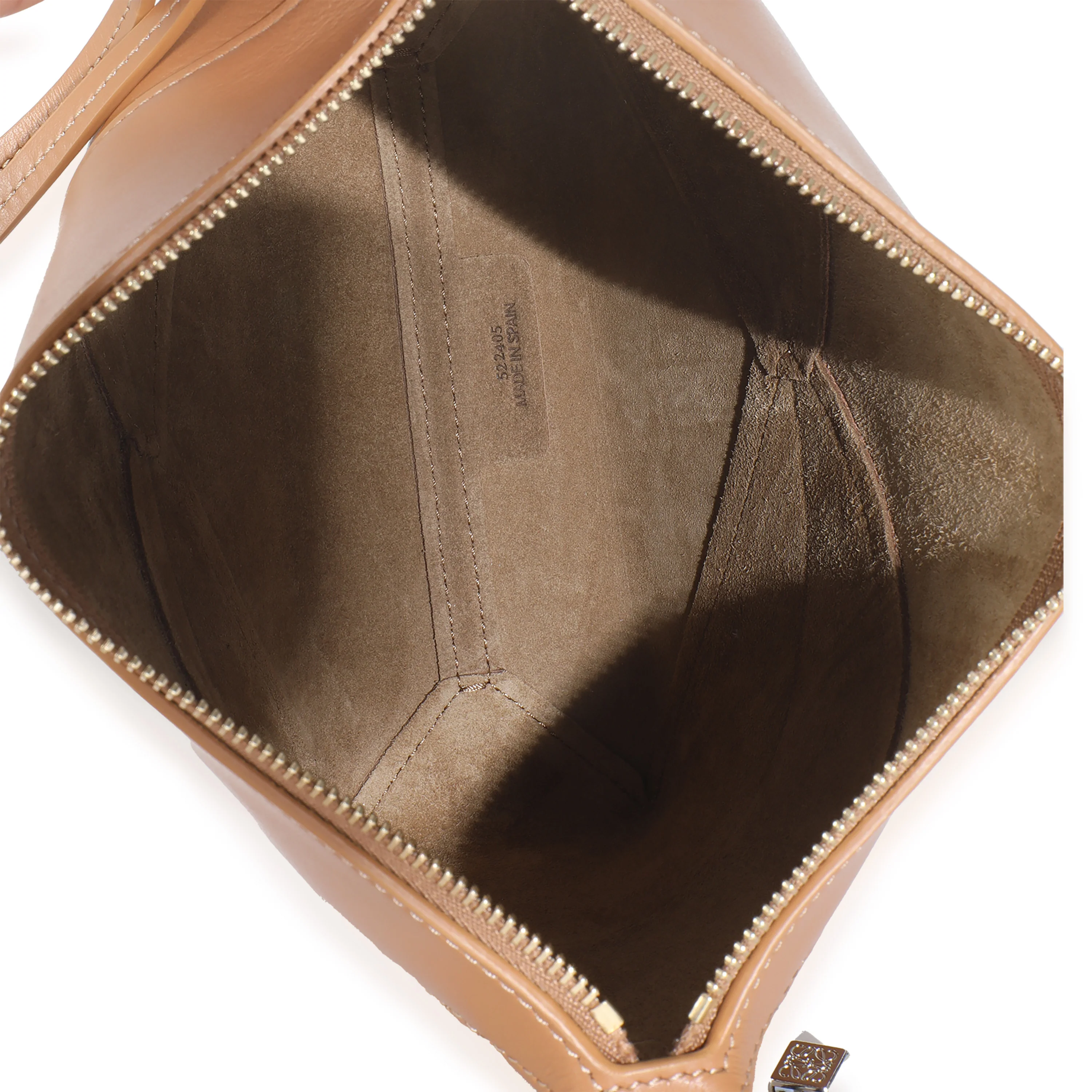 Warm Desert Calfskin Puzzle Fold Pouch - Image 7