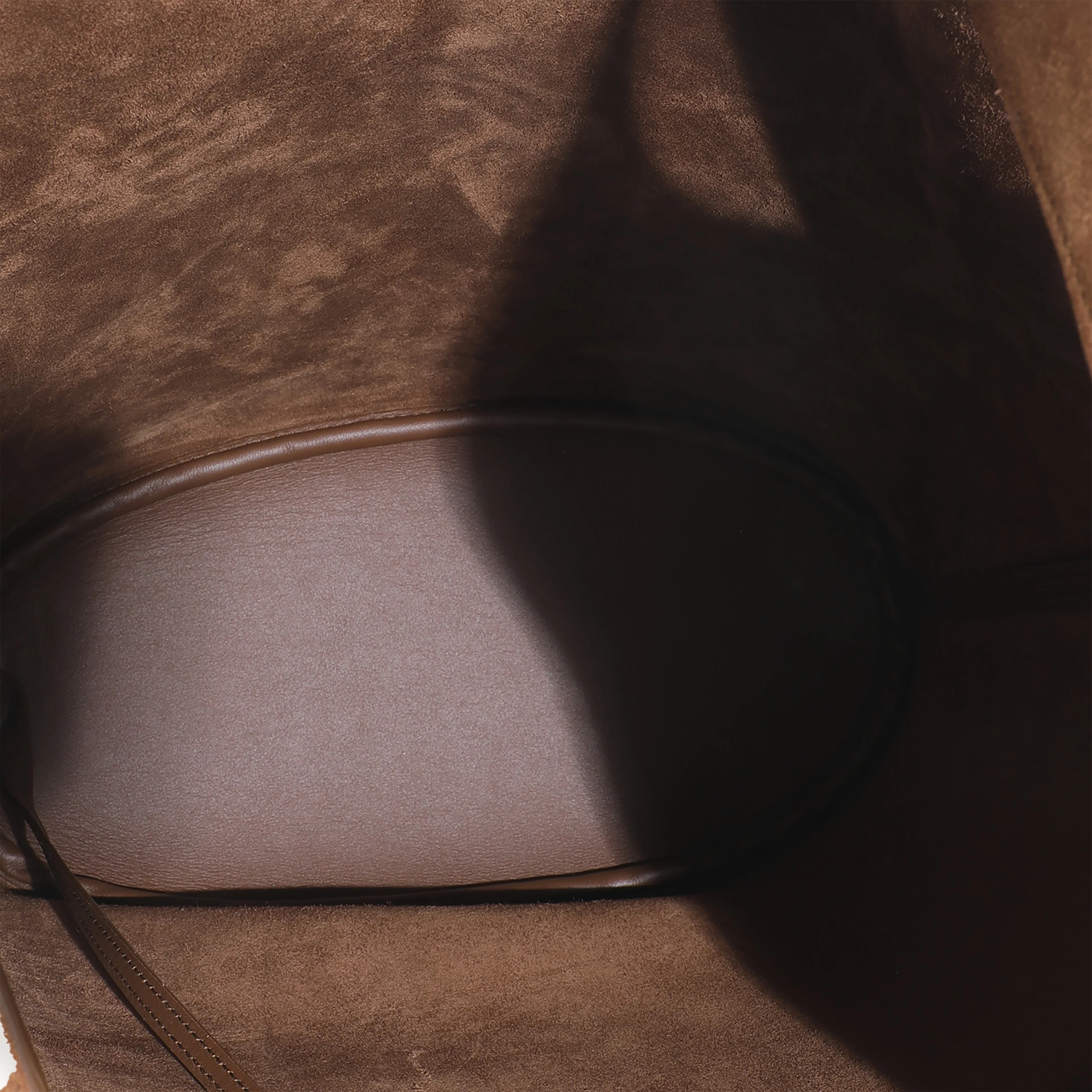 Brown Suede Le 5 A 7 Hobo Bag - Image 7