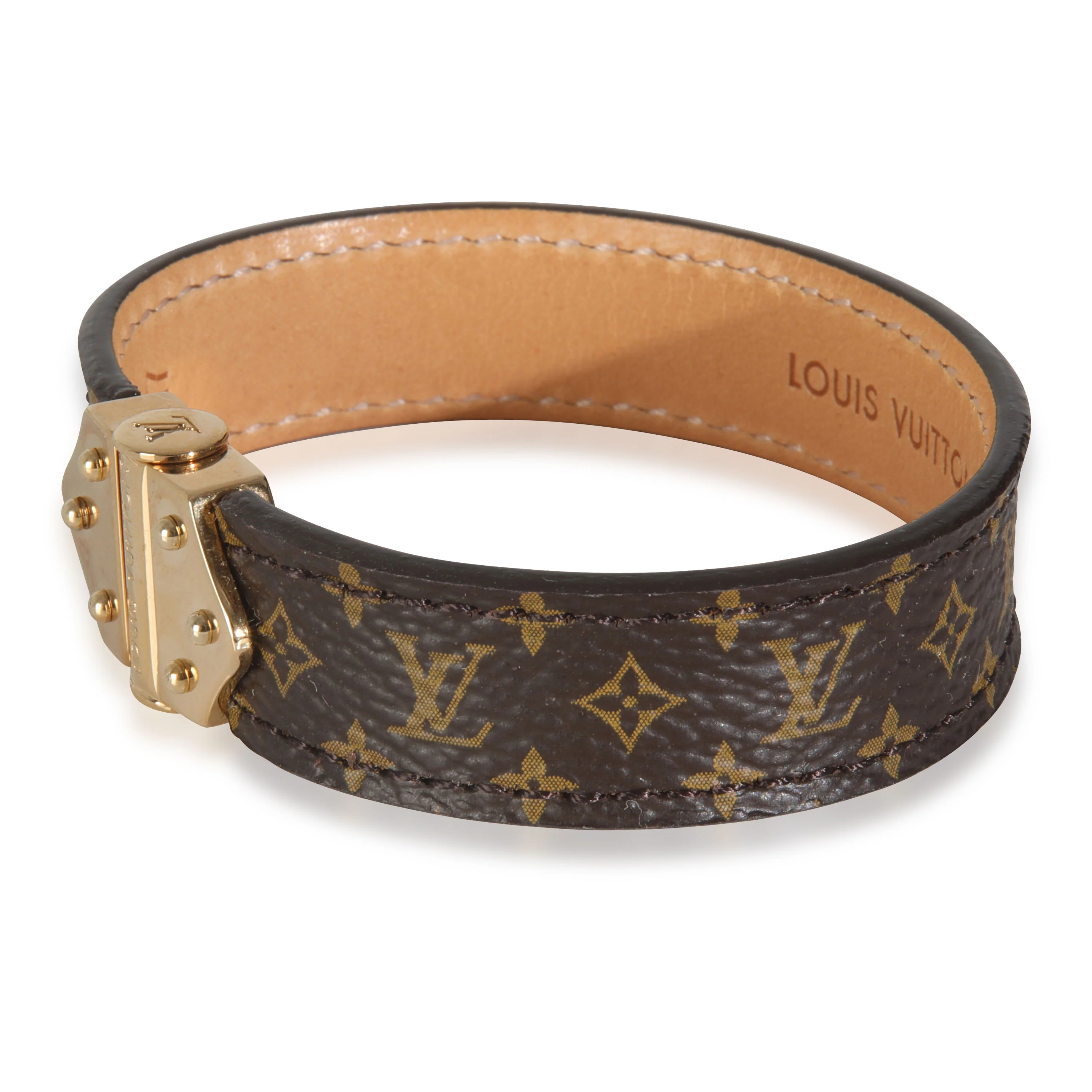 Gold-Plated  Nano Monogram Bracelet - Image 2