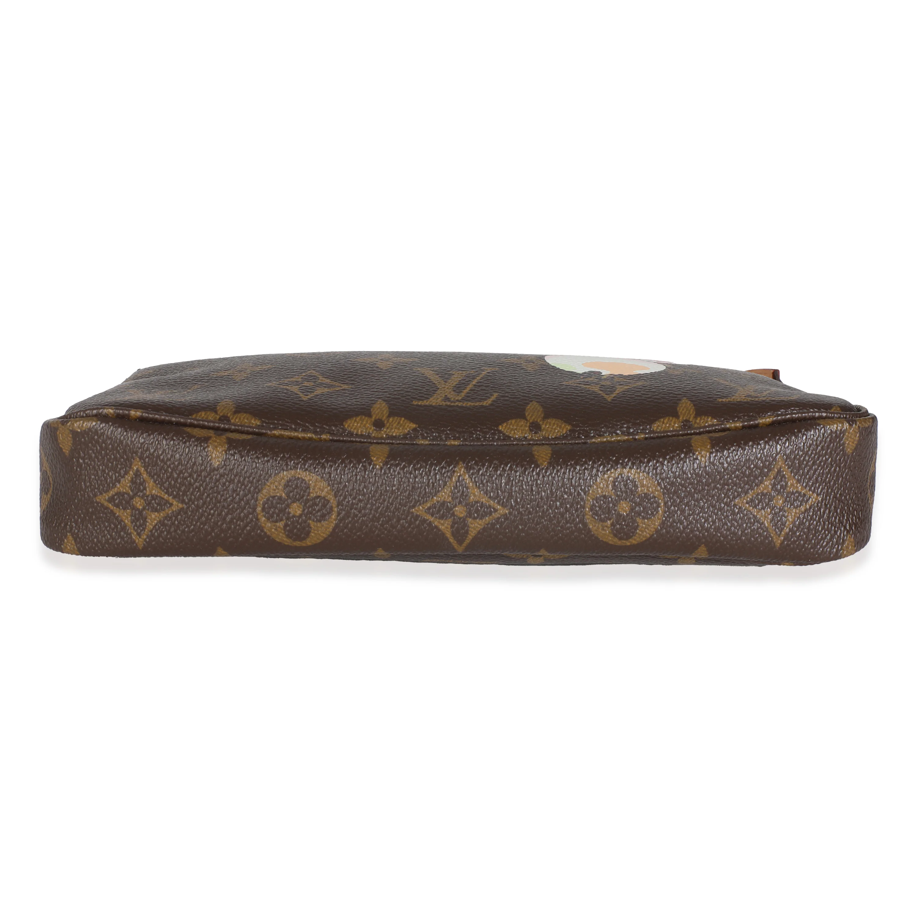 x Takashi Murakami Monogram Canvas Panda Pochette Accessoires - Image 4