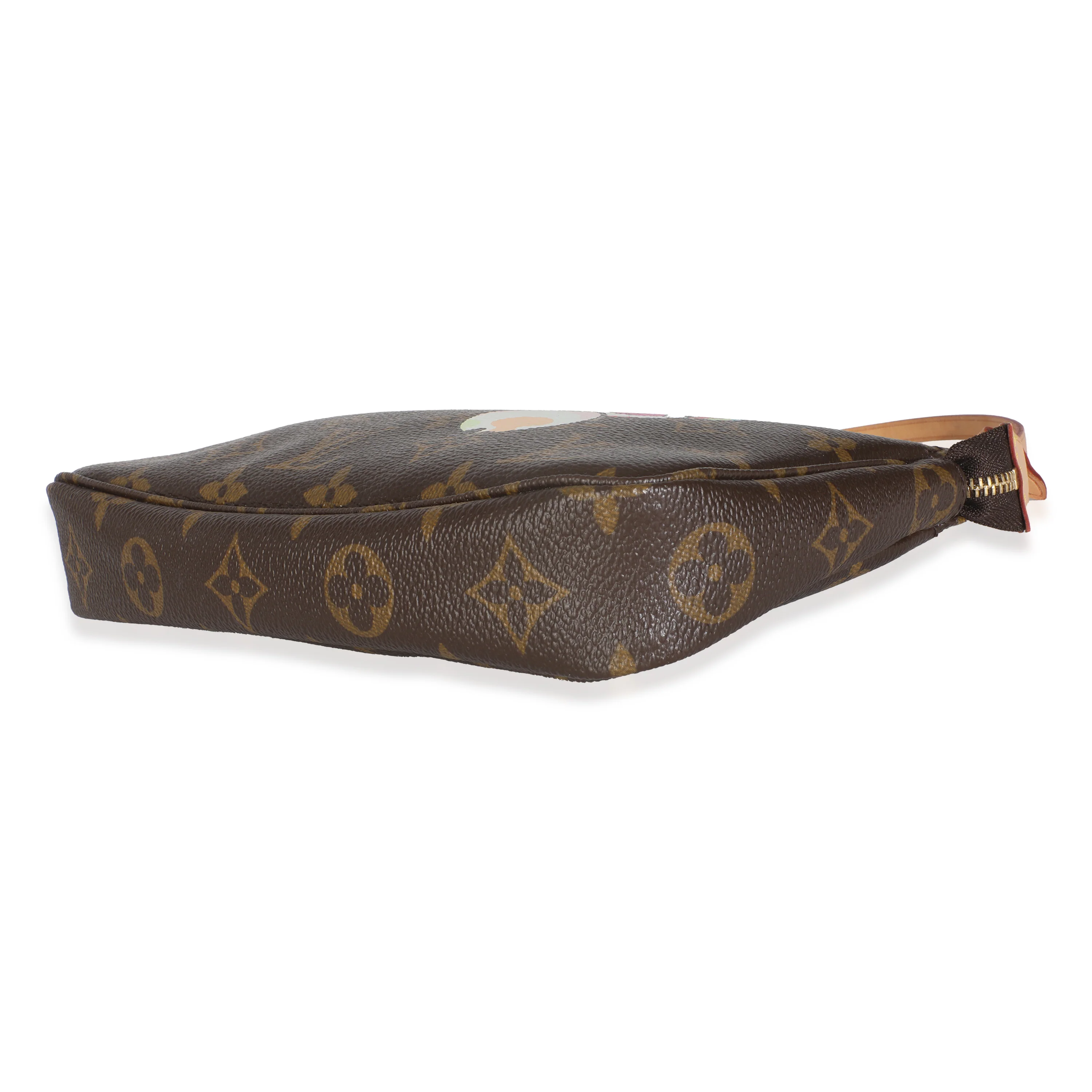 x Takashi Murakami Monogram Canvas Panda Pochette Accessoires - Image 6