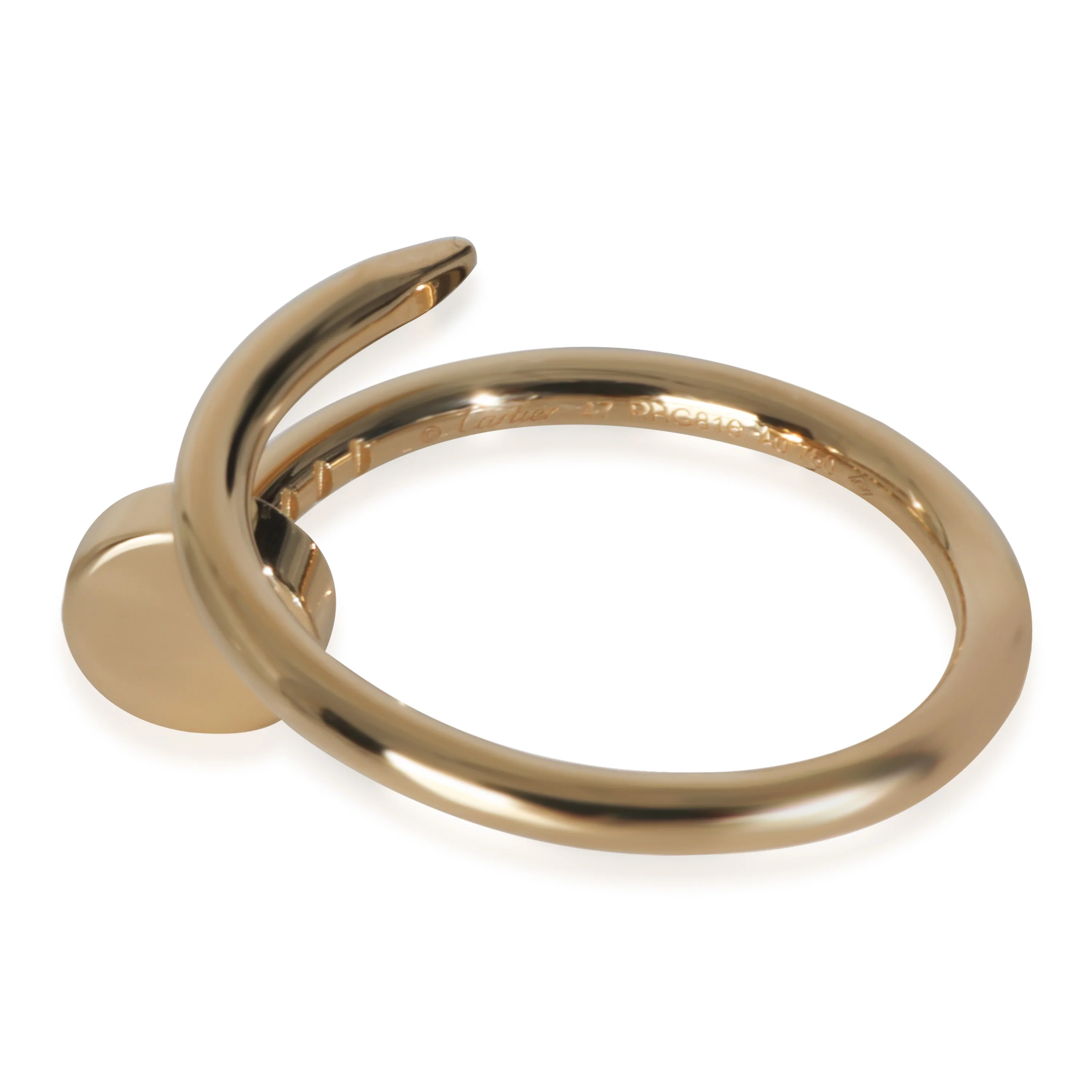 Yellow Gold  Small Model Juste Un Clou Ring - Image 2