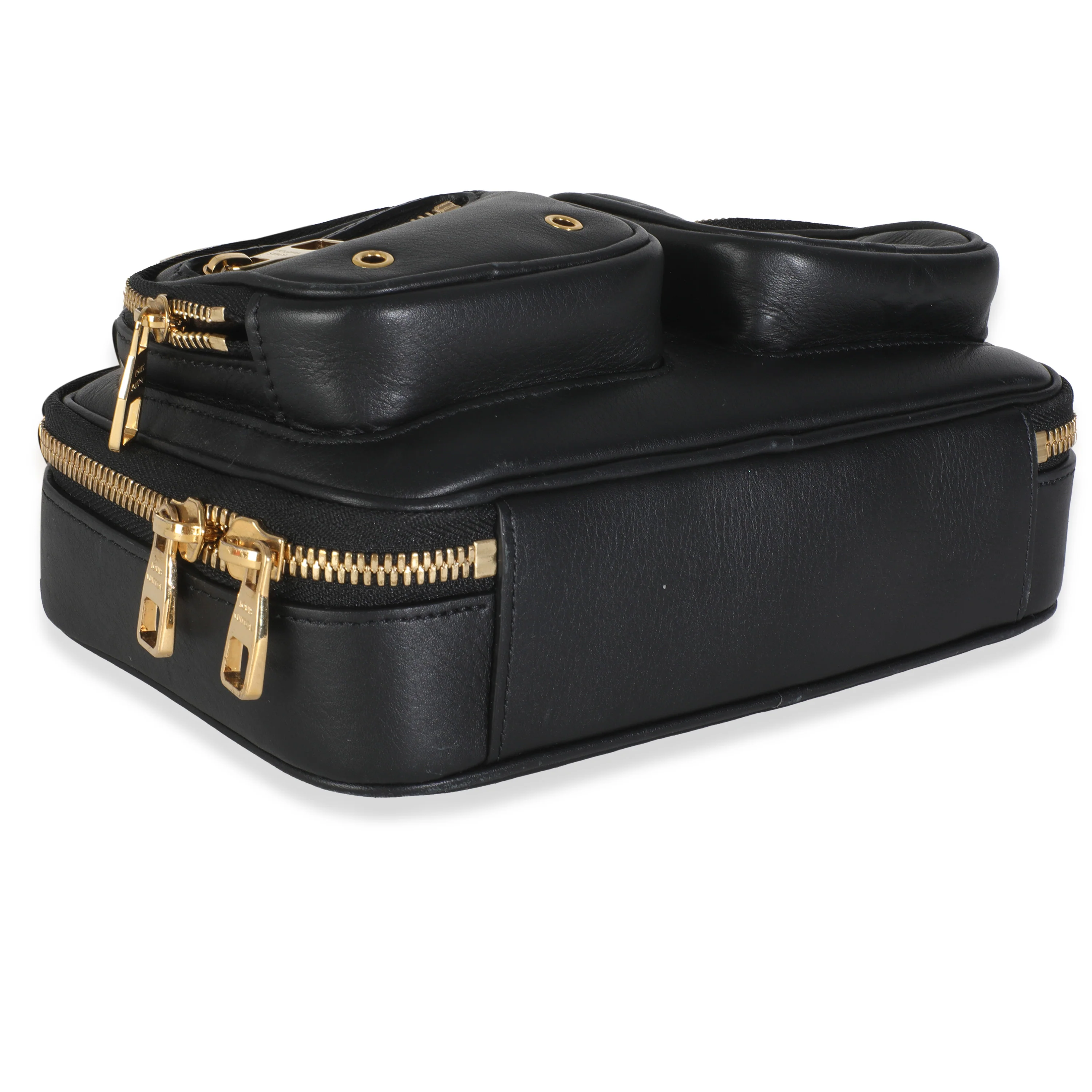 Black Monogram Embossed Calfskin Utility Crossbody - Image 8