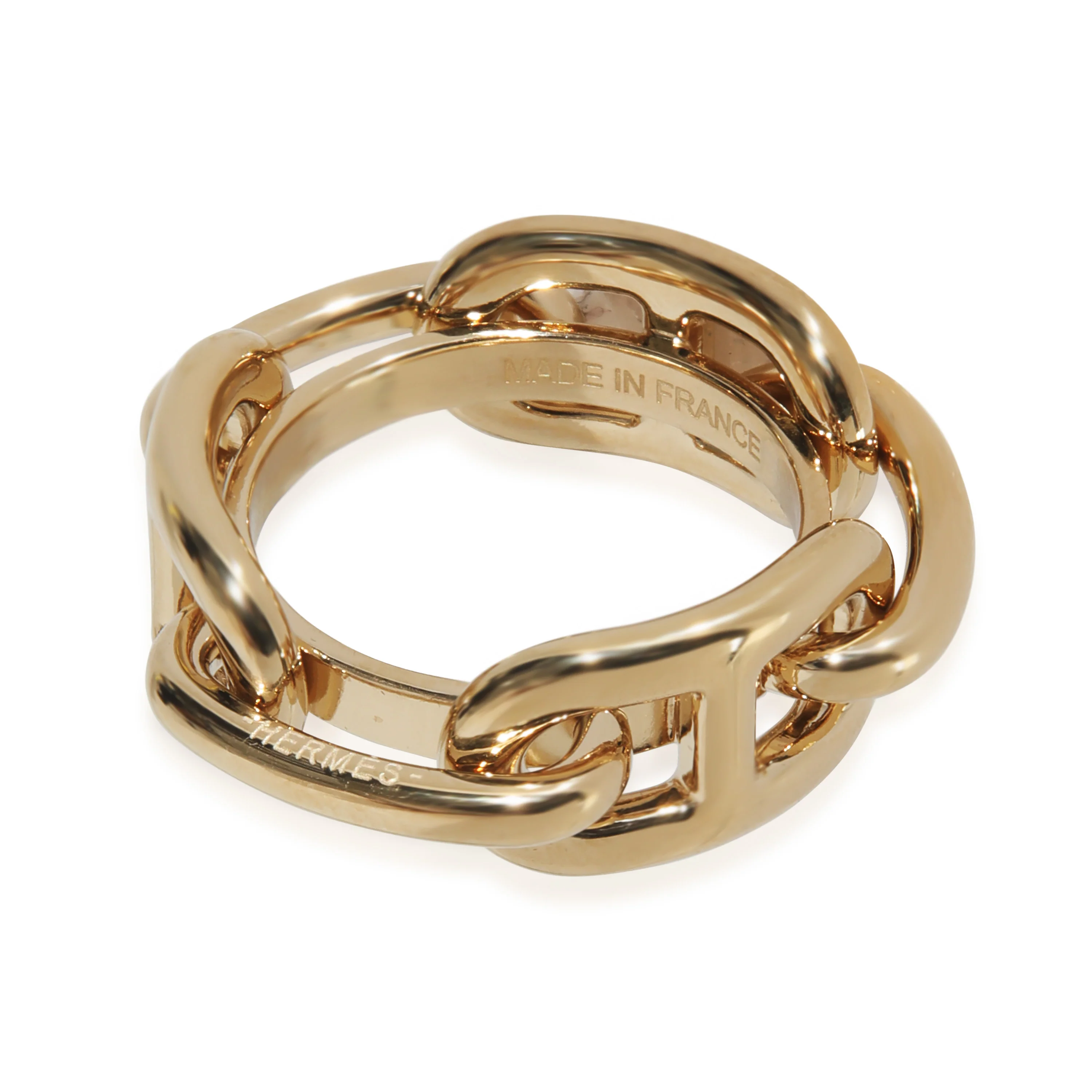 Gold-Plated Regate Scarf Ring - Image 3