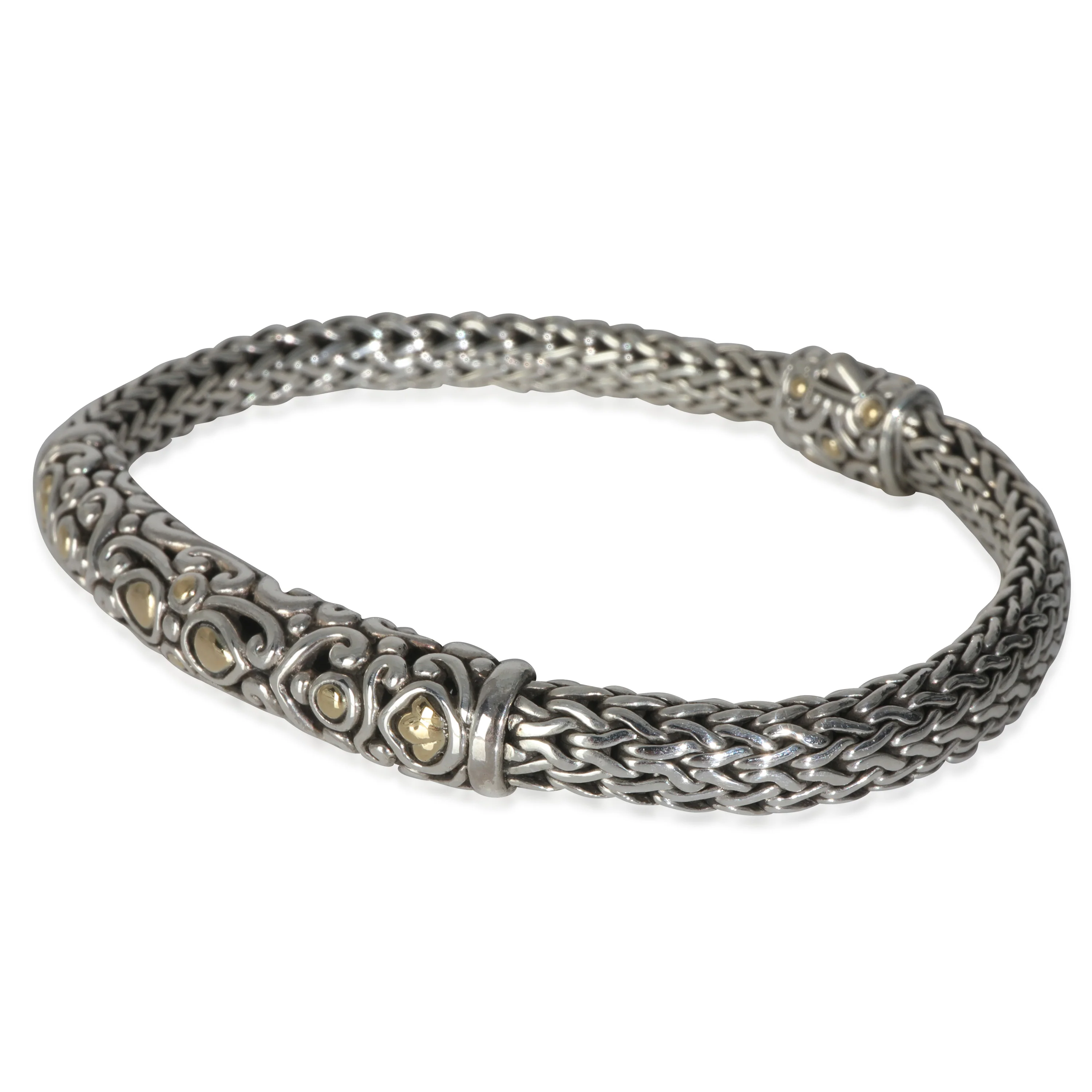 Yellow Gold & Sterling Silver  Jaisalmer Dot Bracelet - Image 2