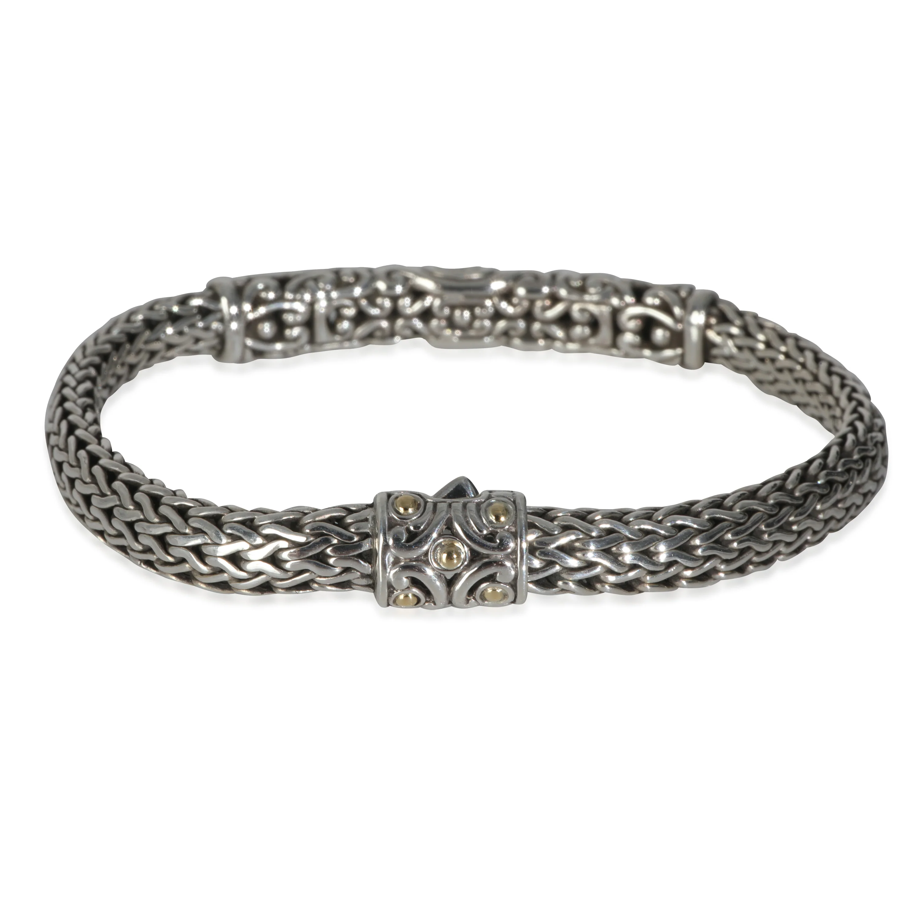 Yellow Gold & Sterling Silver  Jaisalmer Dot Bracelet - Image 3