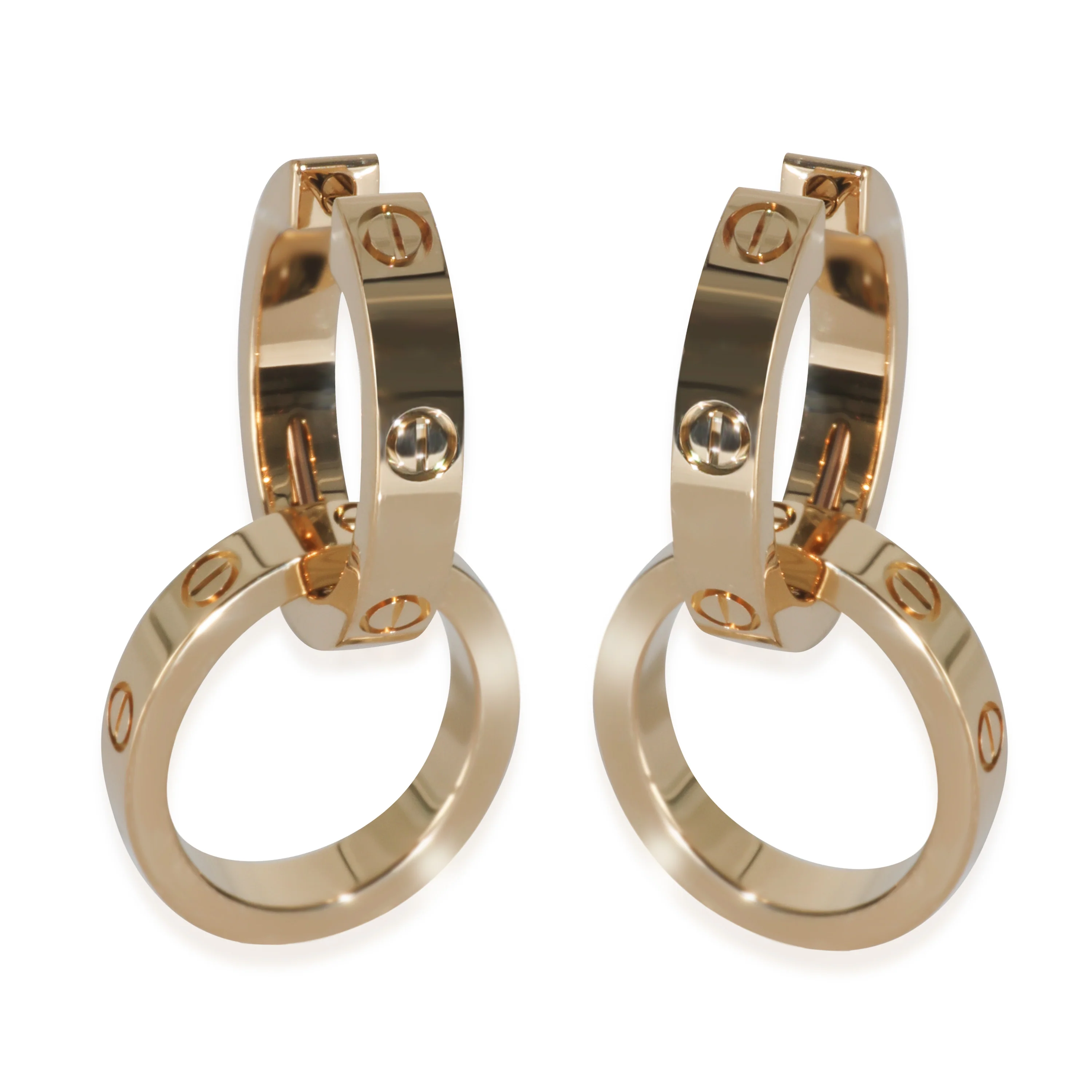 Yellow Gold  Multiwear Love Earrings