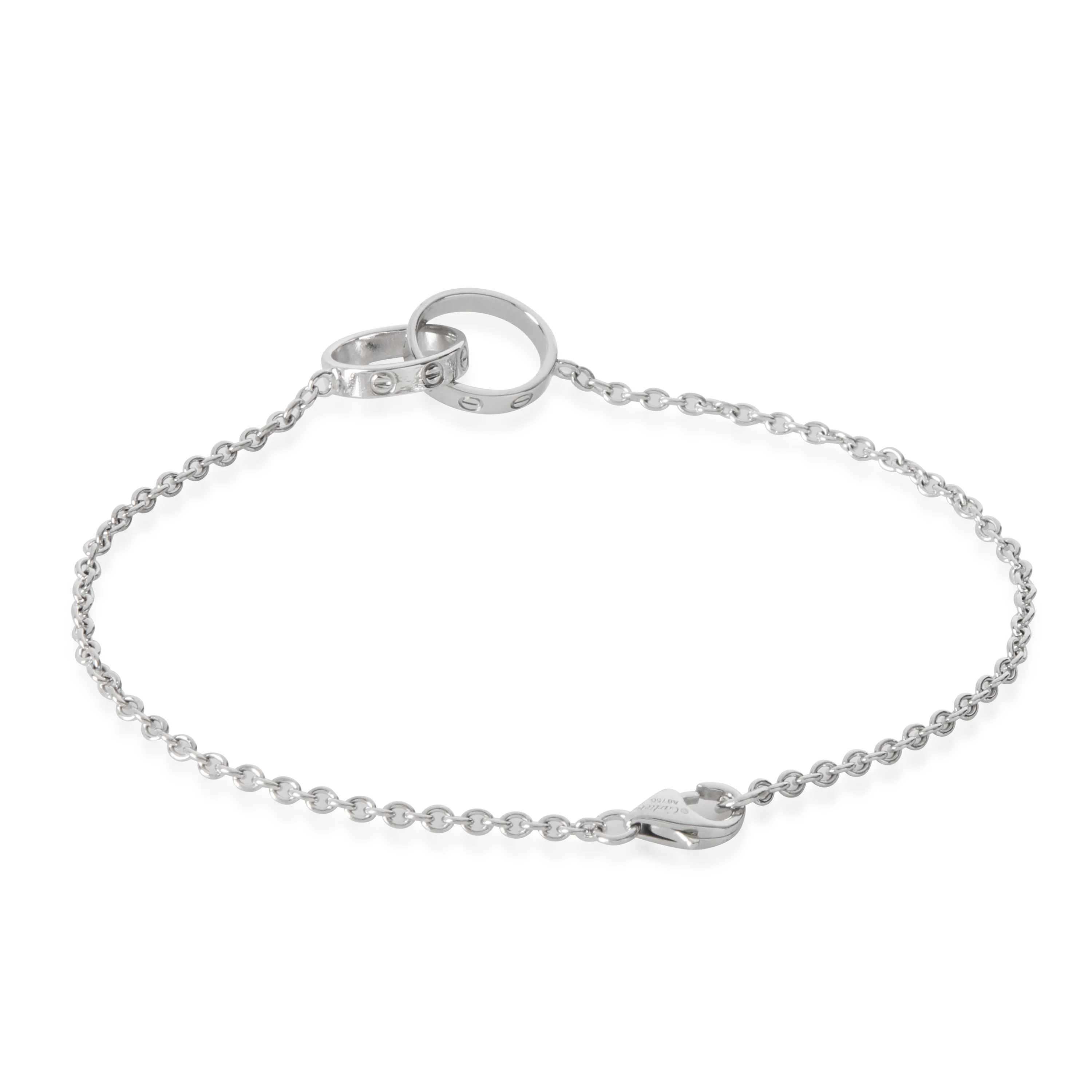 White Gold  Love Bracelet - Image 4