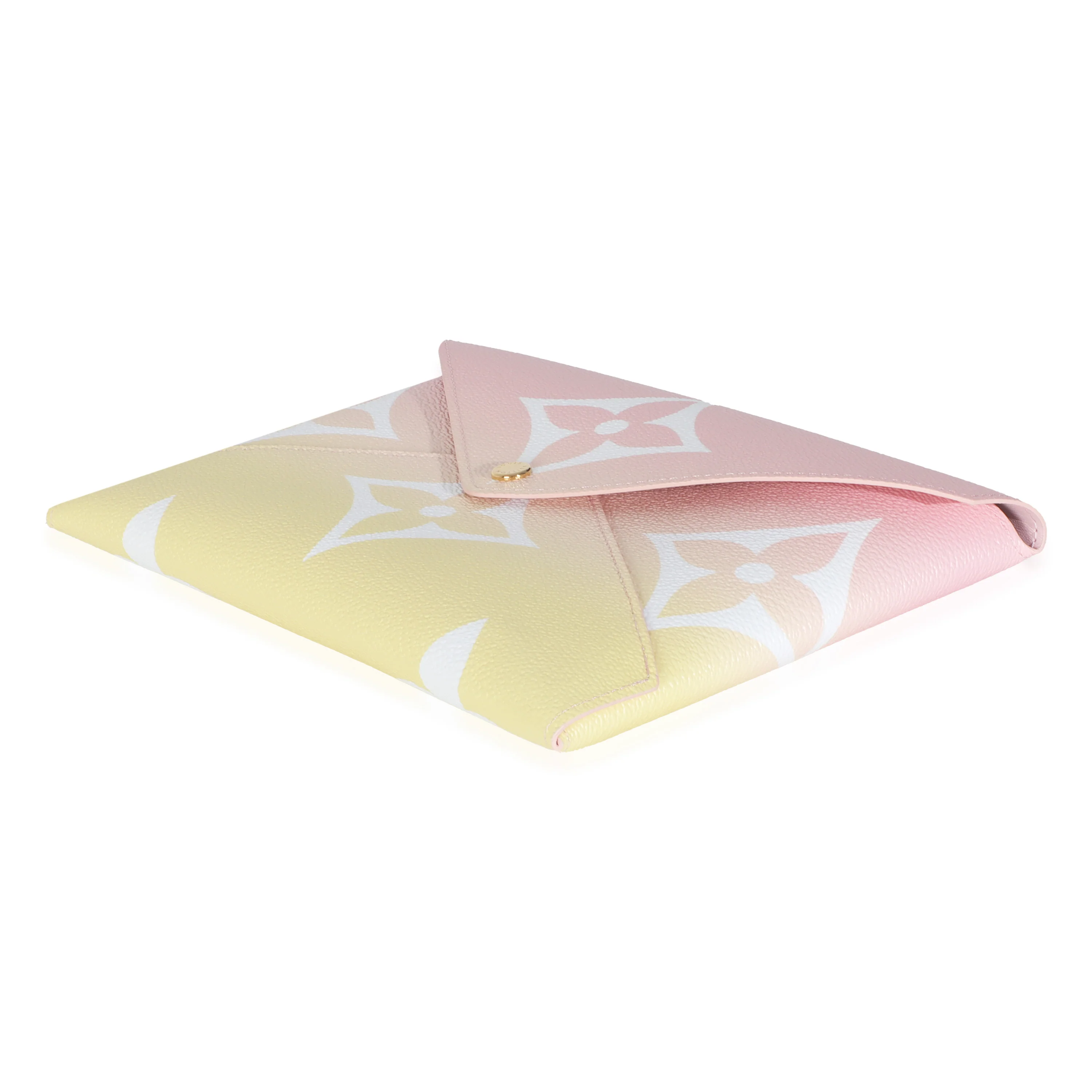 Pink Monogram Giant By The Pool Large Kirigami Pochette GM - Image 7