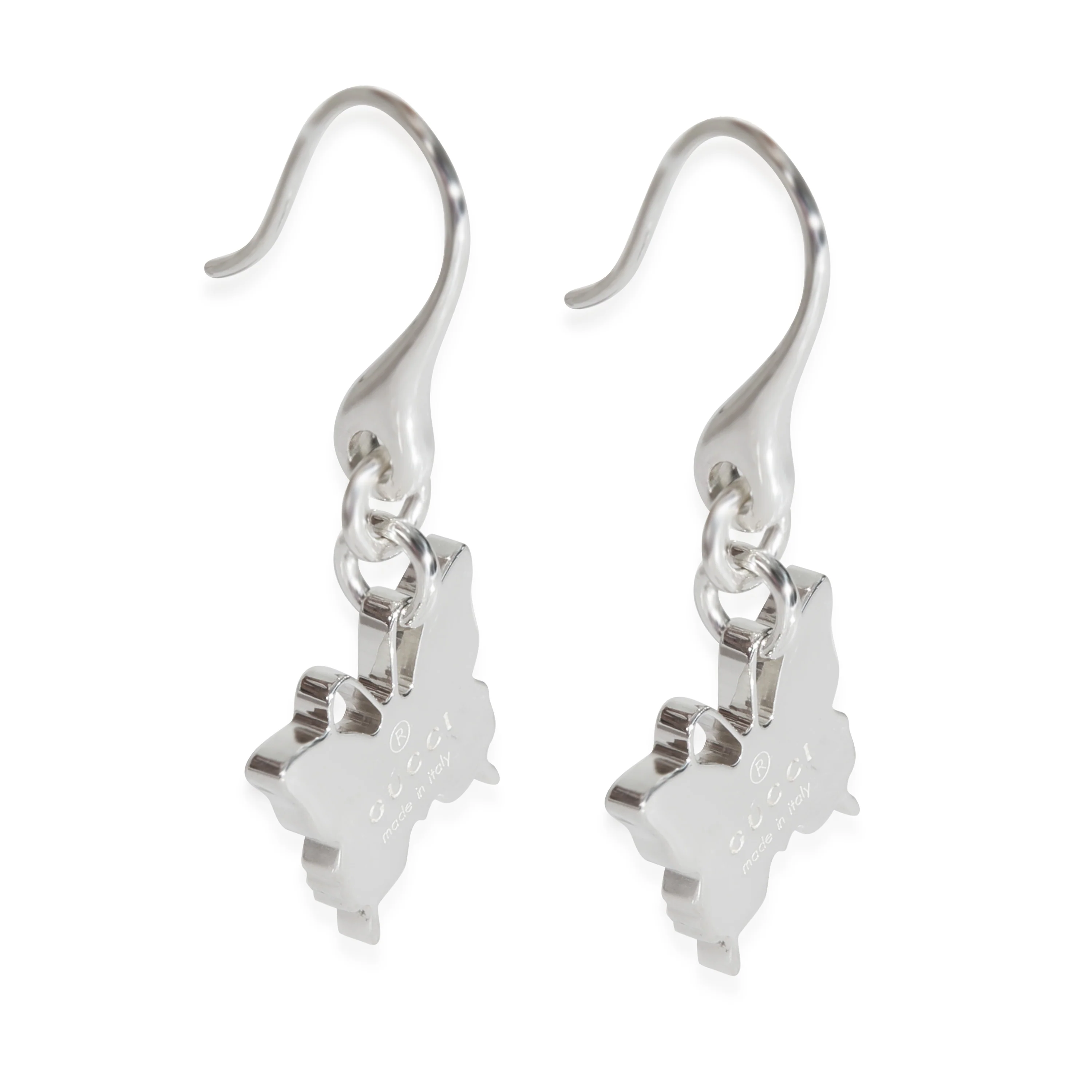 Sterling Silver  Trademark Butterfly Earrings - Image 2