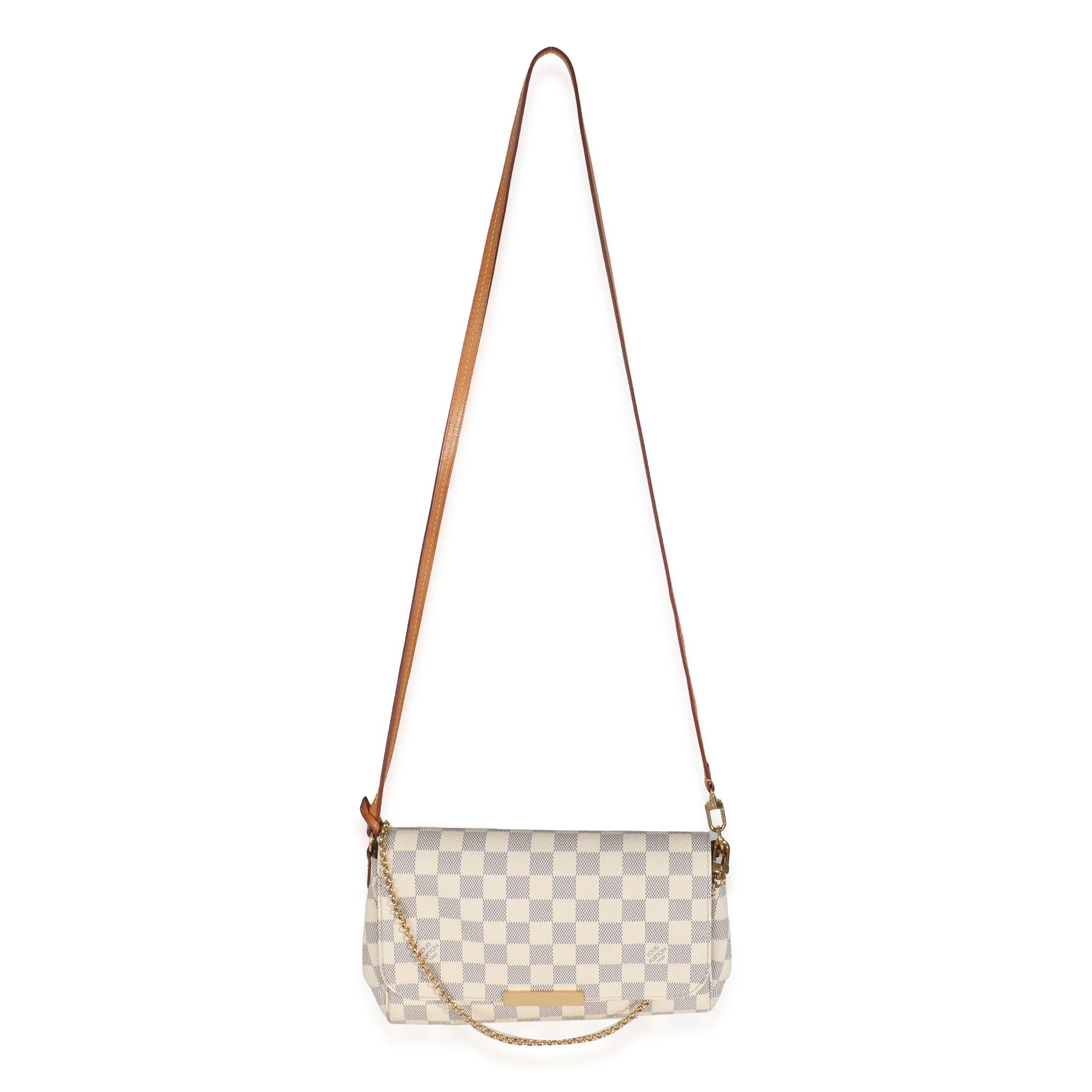 Damier Azur Canvas Favorite MM - Image 8