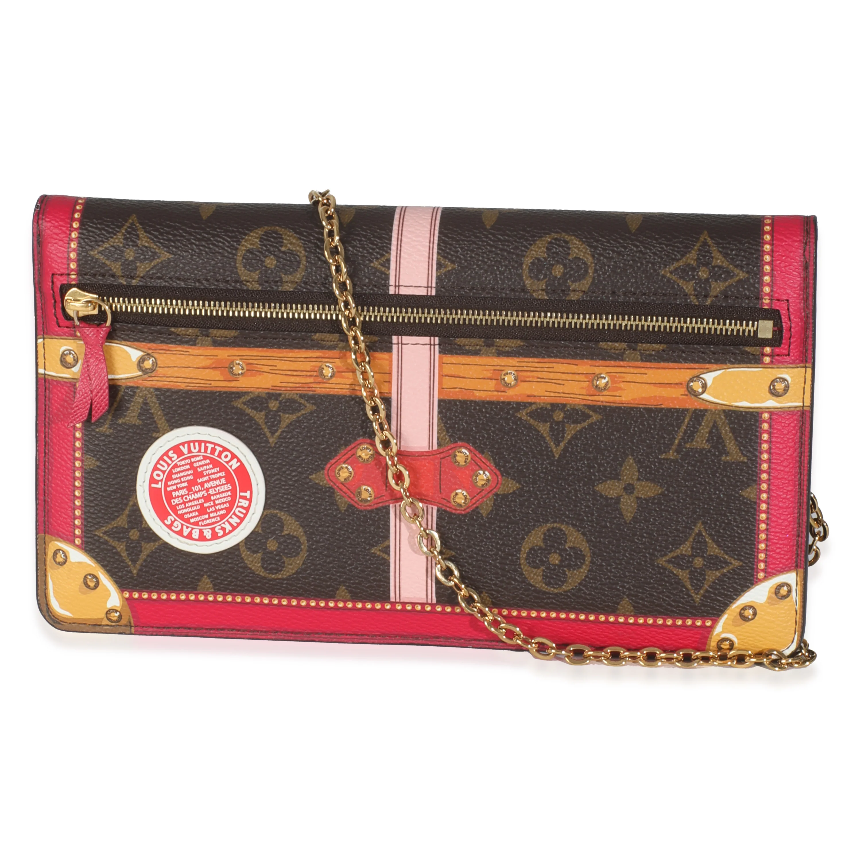 Monogram Canvas Summer Trunks Weekend Pochette - Image 4