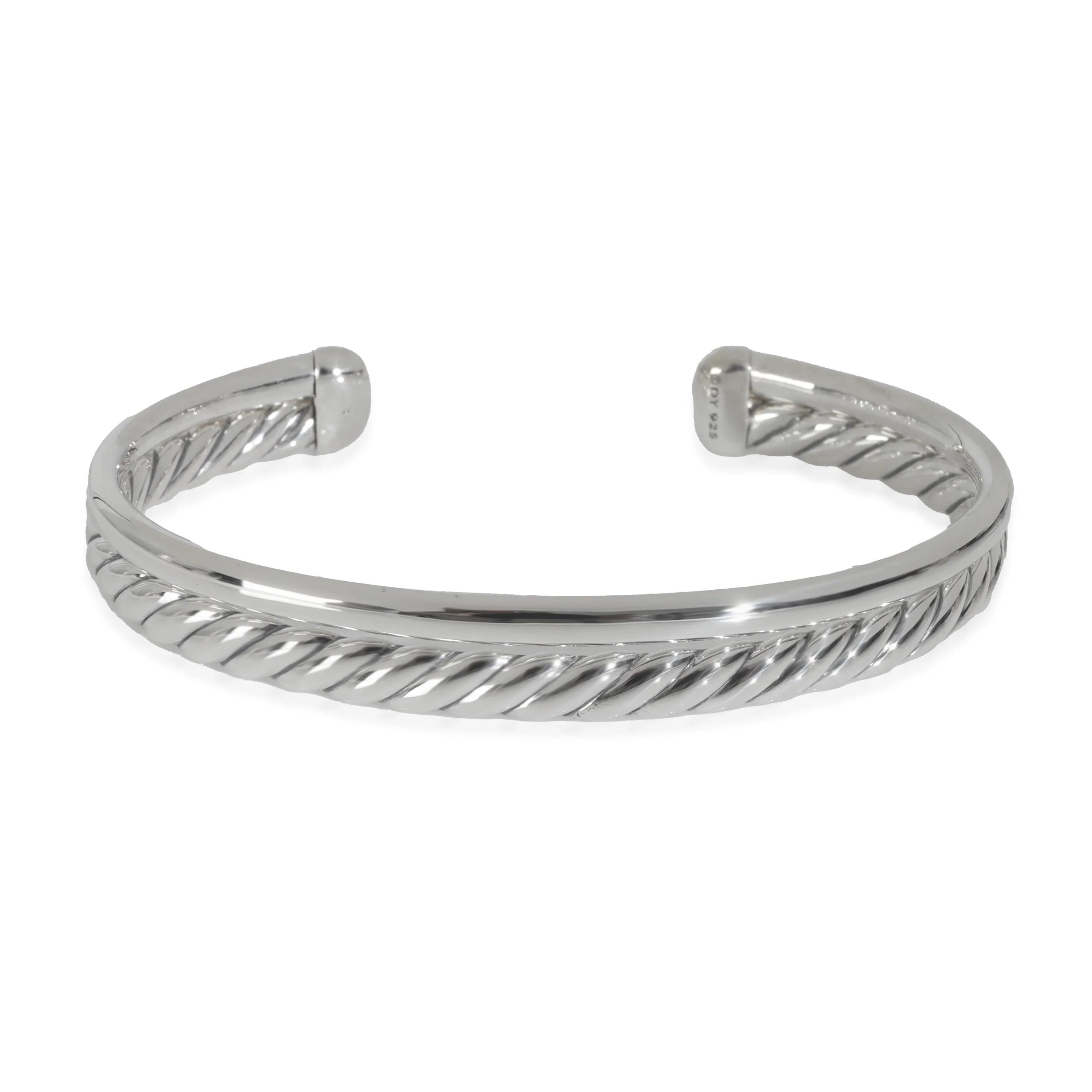 Sterling Silver Mercer Two Row Cuff Bracelet