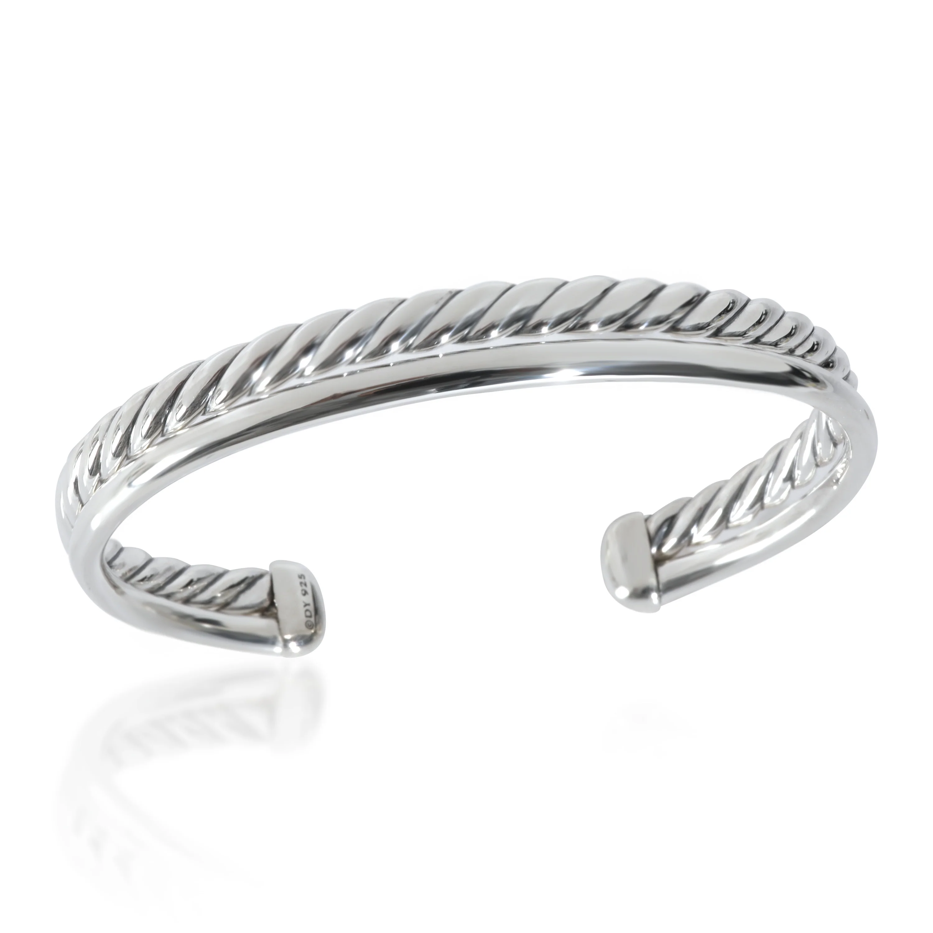 Sterling Silver Mercer Two Row Cuff Bracelet - Image 3