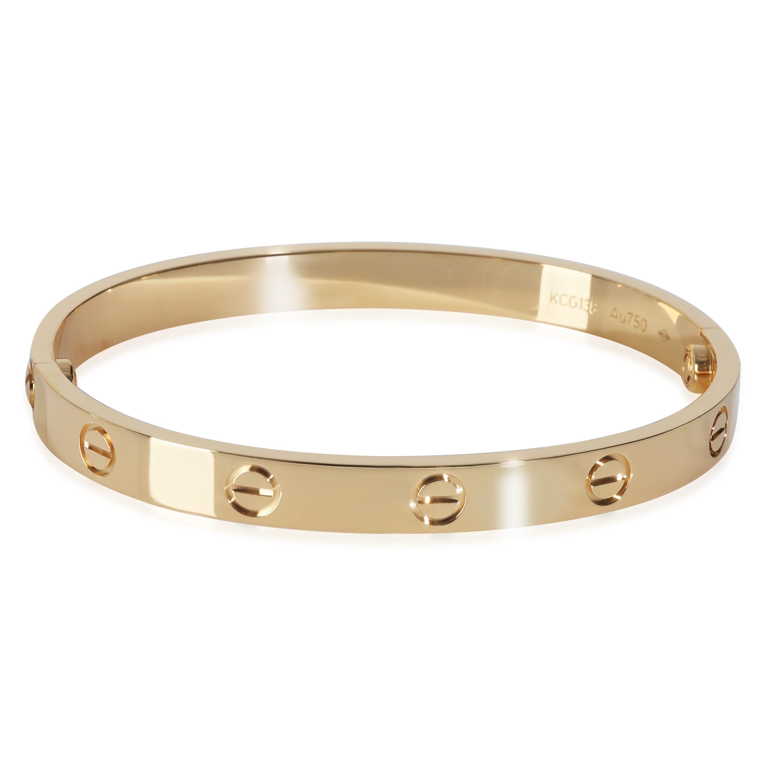 Yellow Gold  Love Bracelet - Image 2