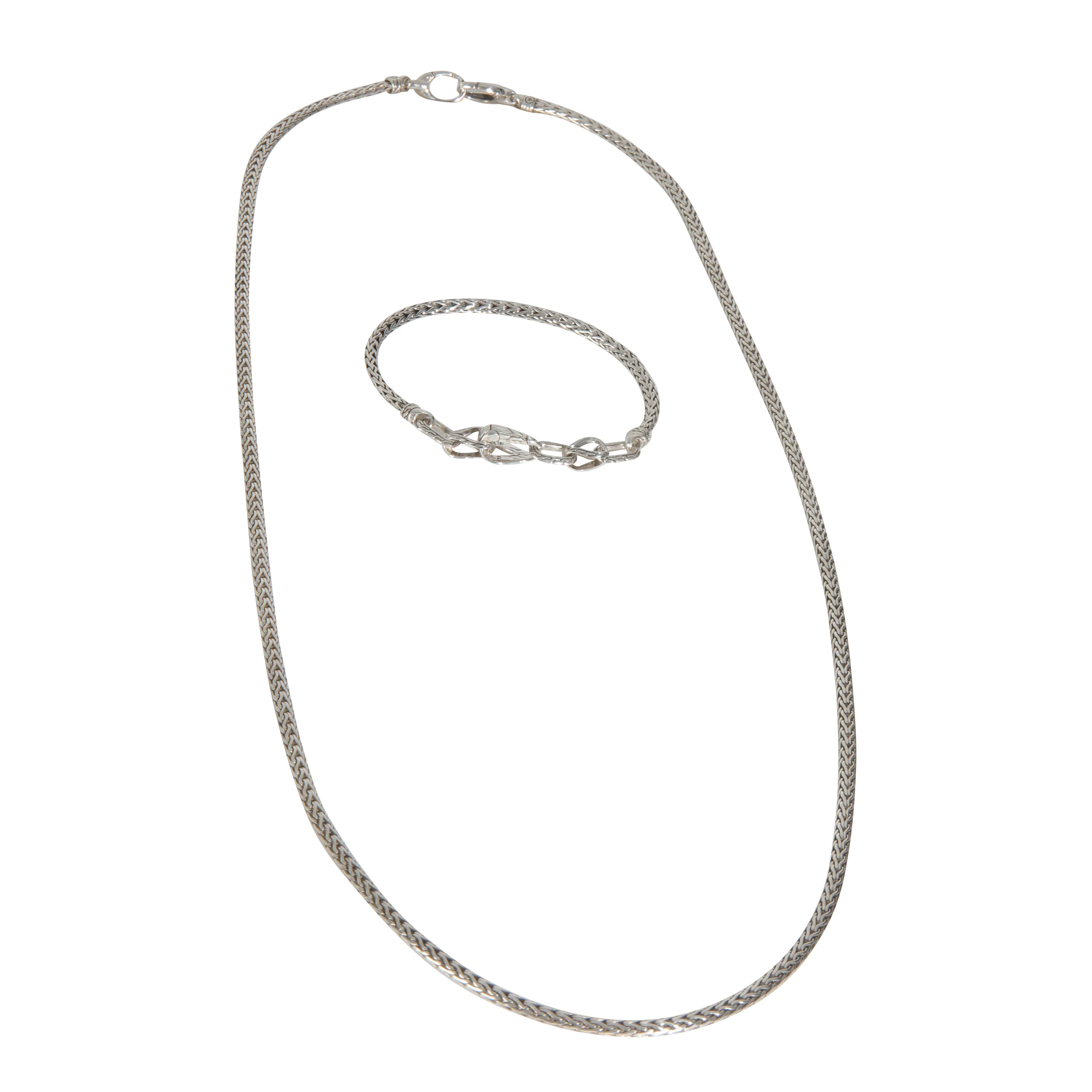 Sterling Silver  Classic Chain Convertible Necklace