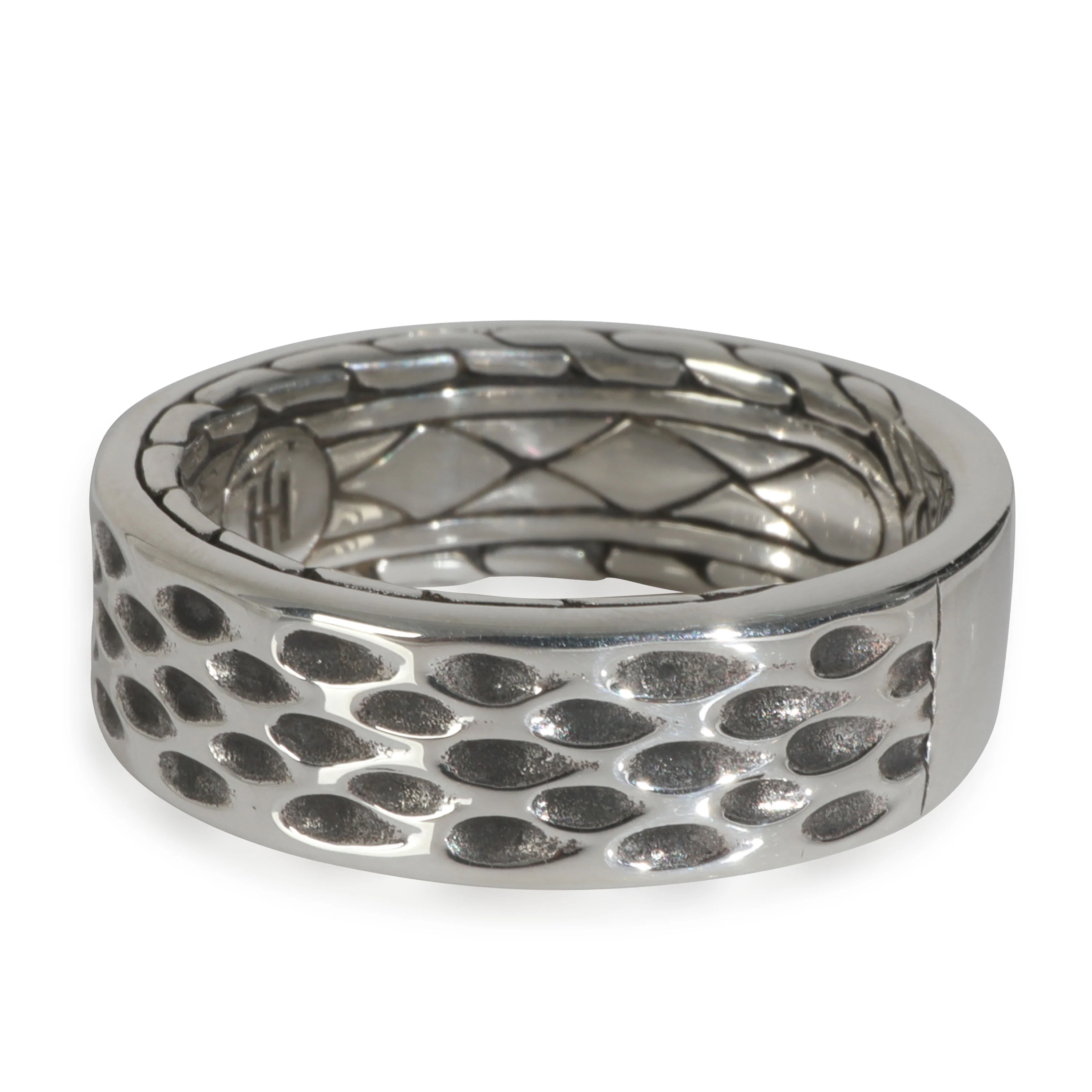 Sterling Silver  Textured Band - Image 2