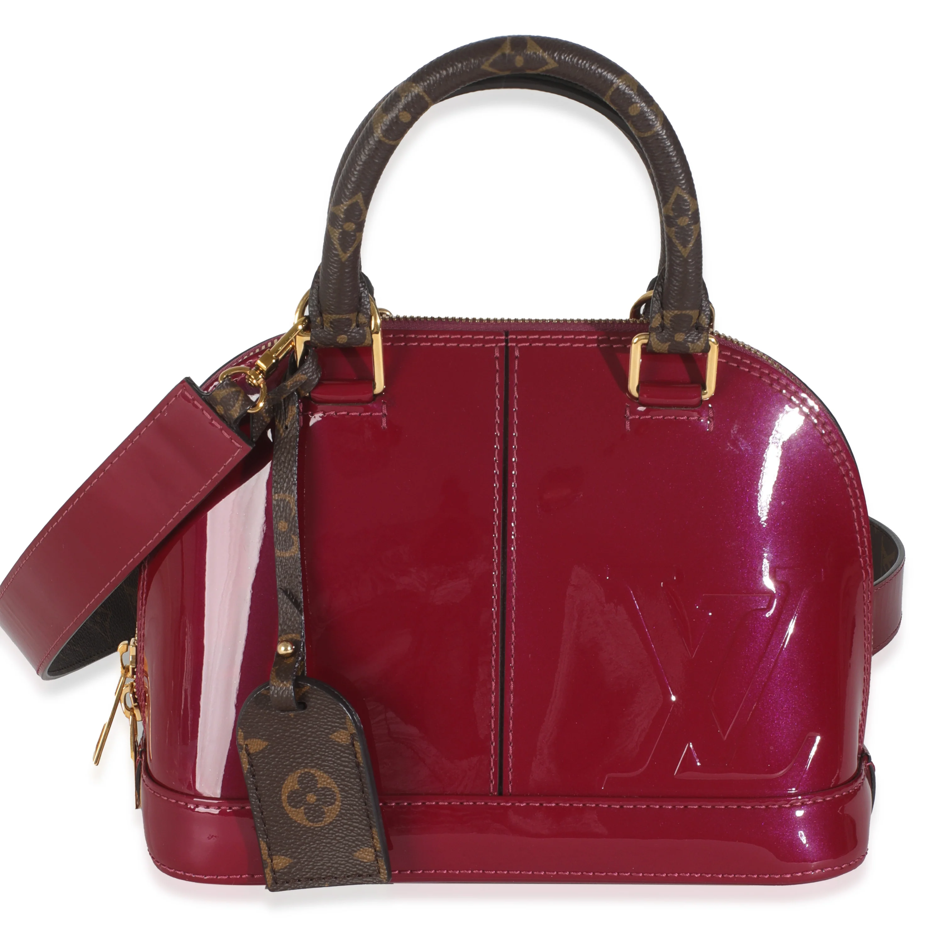 Magenta Monogram Vernis Alma BB