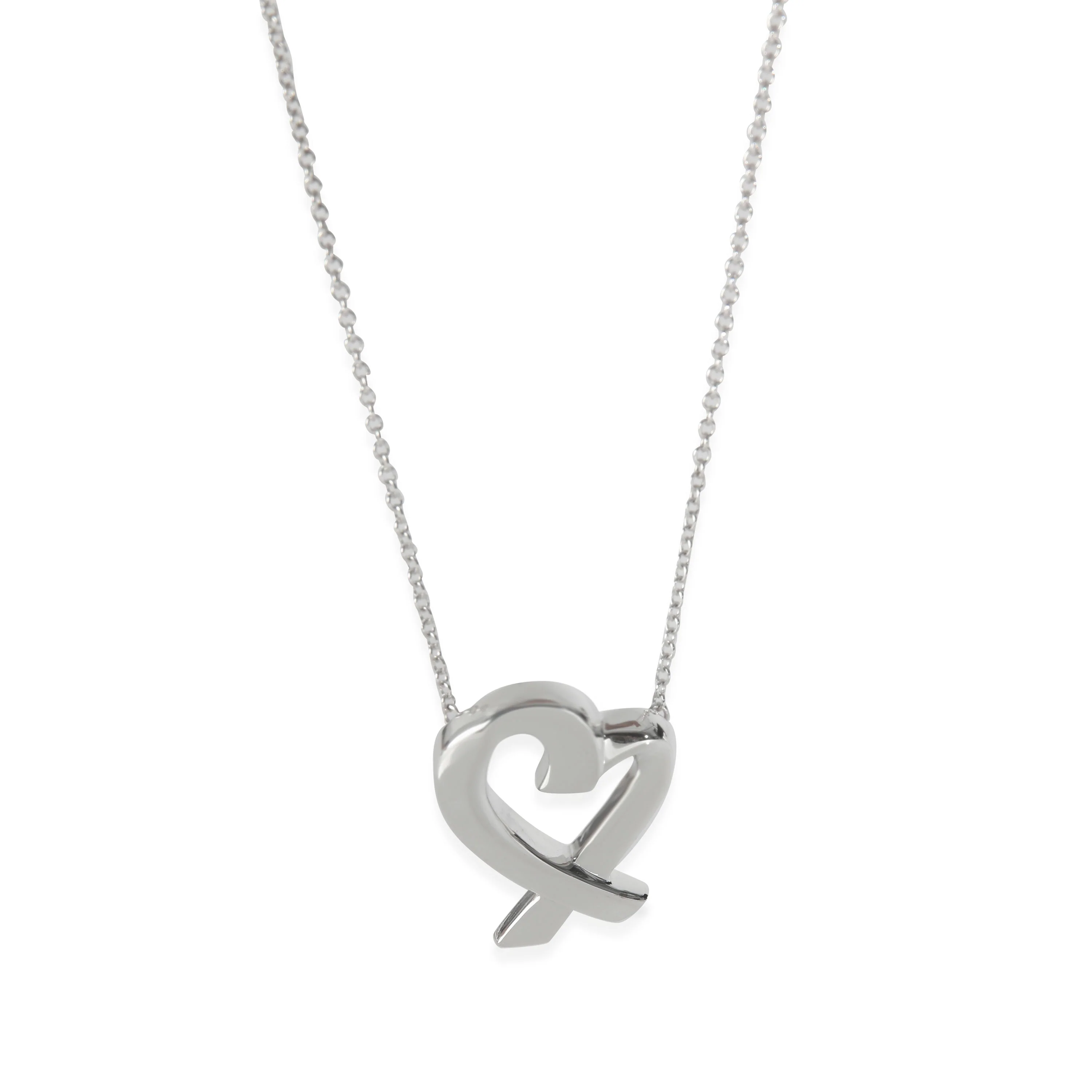 Sterling Silver Small Paloma Picasso Loving Heart Pendant