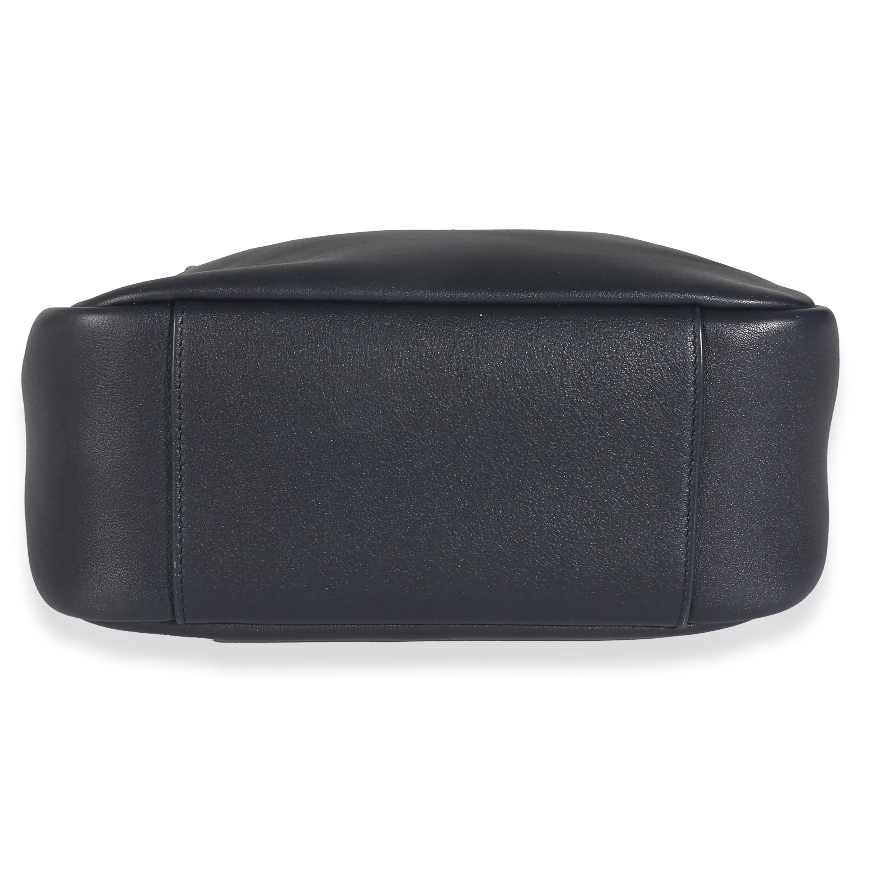 Navy Smooth Calfskin Small Le 5 a 7 Hobo - Image 5