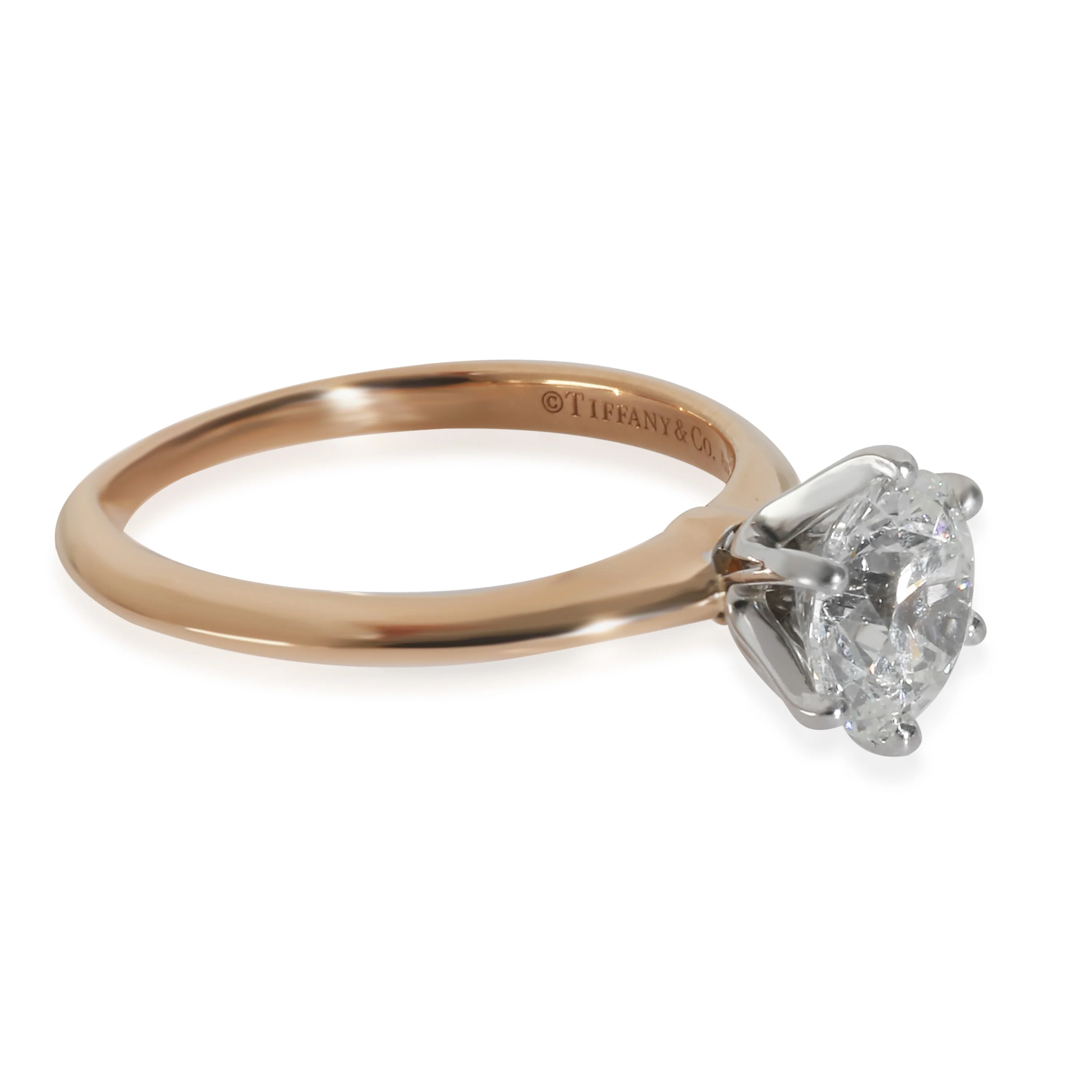 1.3 ct Diamond Tiffany Solitaire Engagement Ring - Image 2