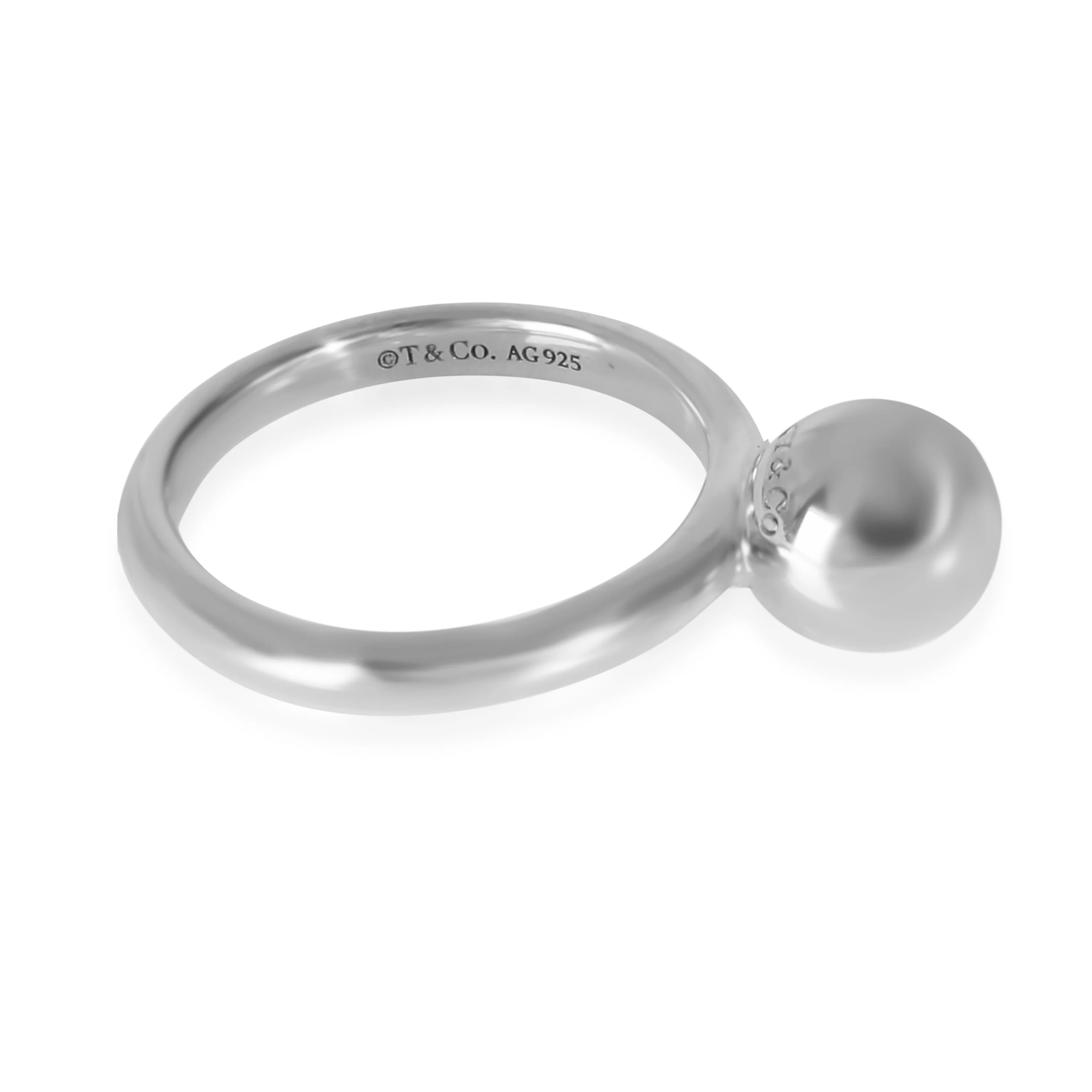 Sterling Silver 8mm HardWear Ball Ring - Image 2