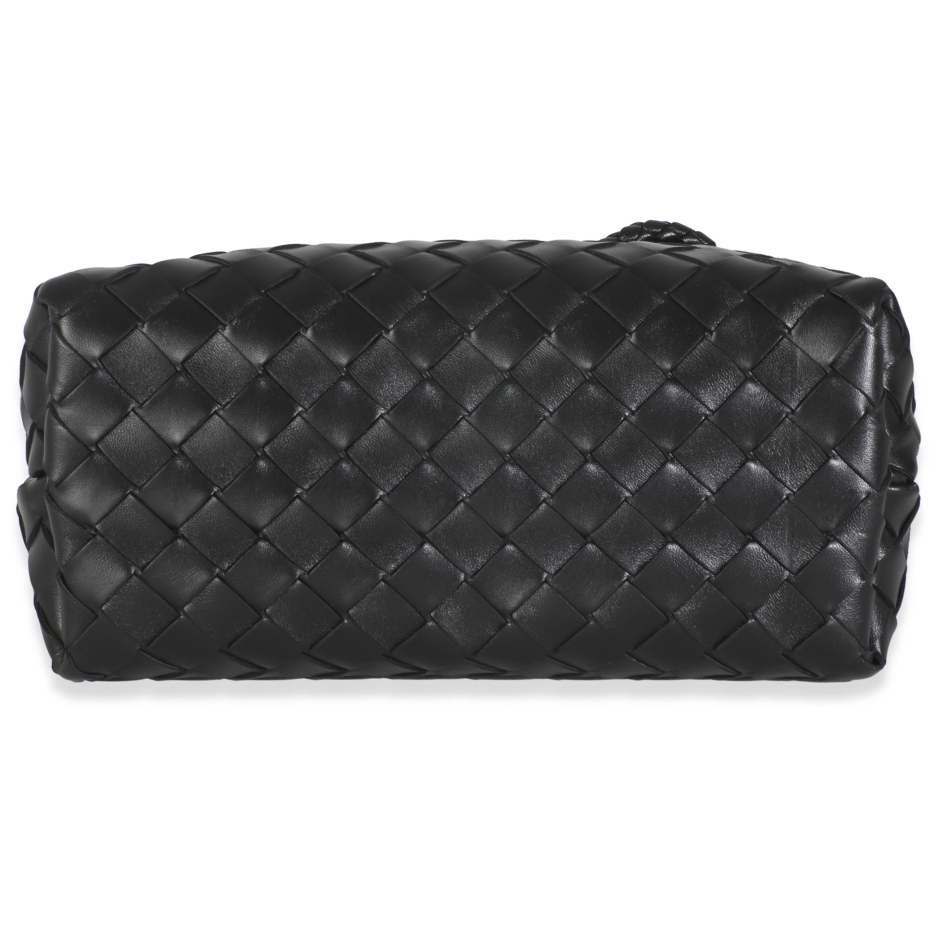Black Nappa Intrecciato Small Andiamo Bag - Image 6