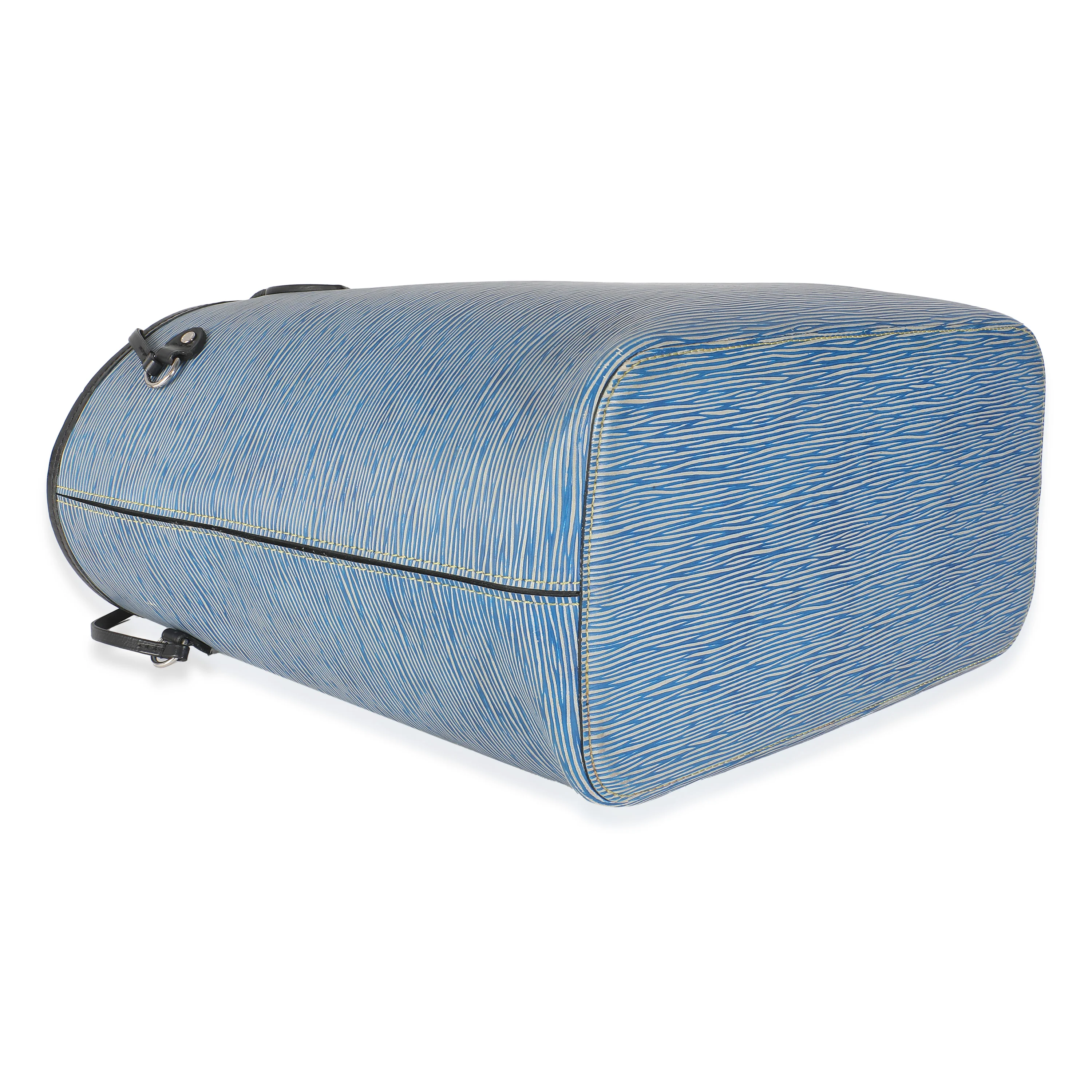 Blue Denim Epi Neverfull MM - Image 6