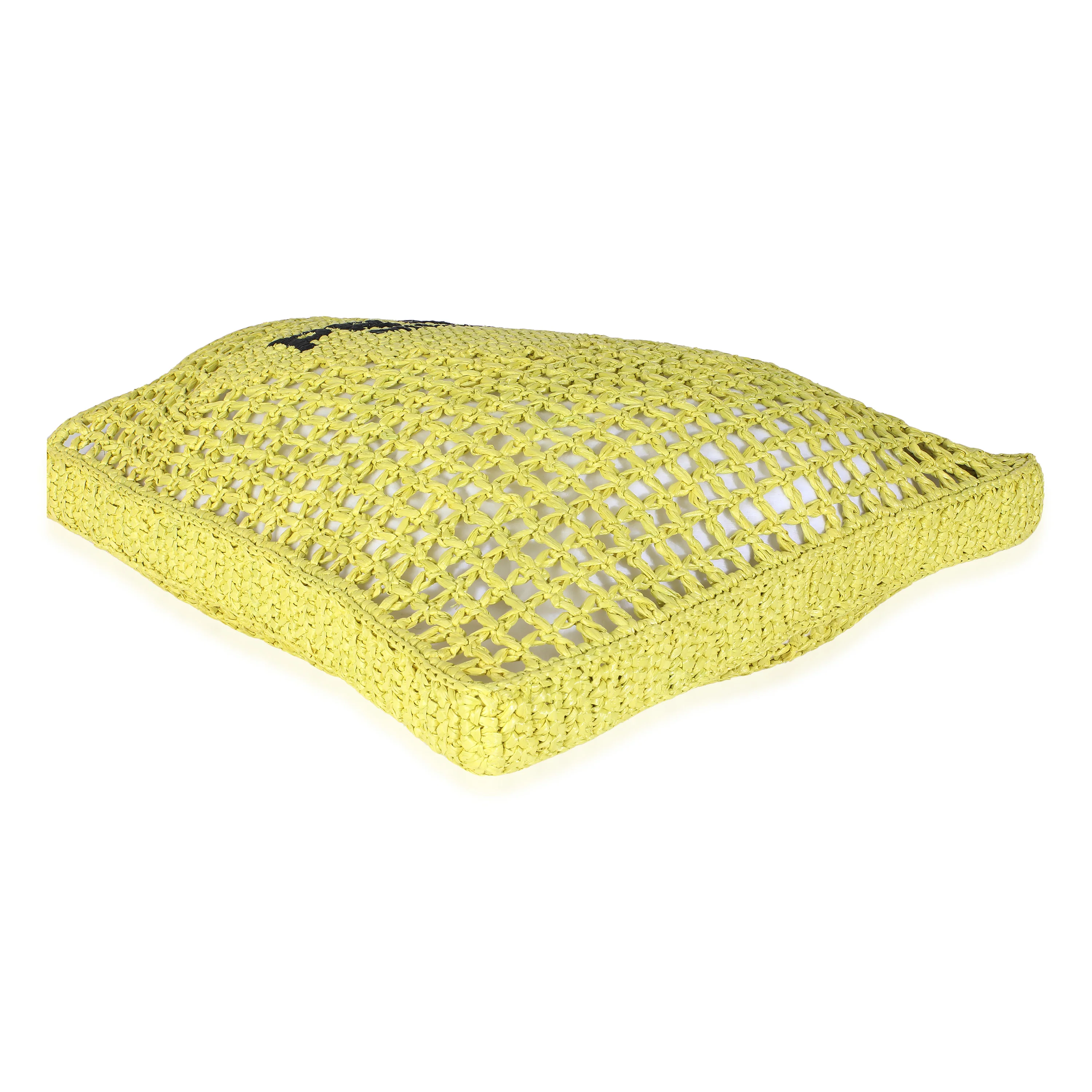 Grass Crochet Raffia Tote - Image 6