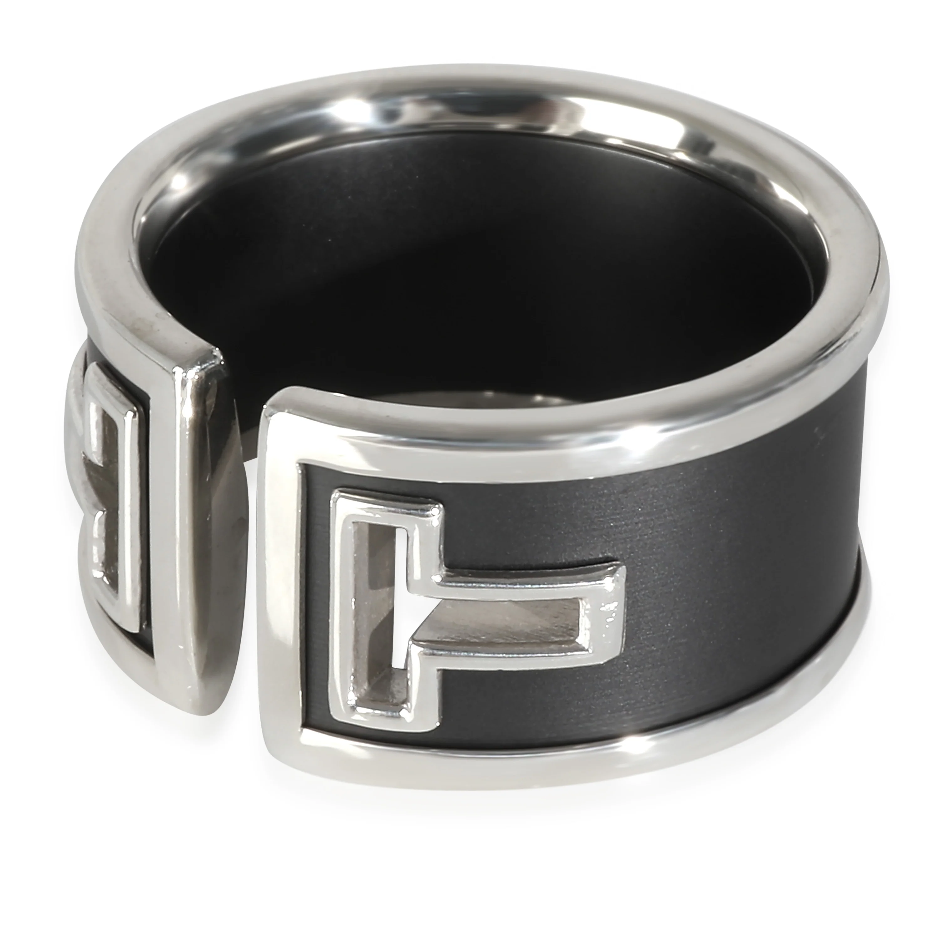 Sterling Silver  T Cut Out Ring - Image 2