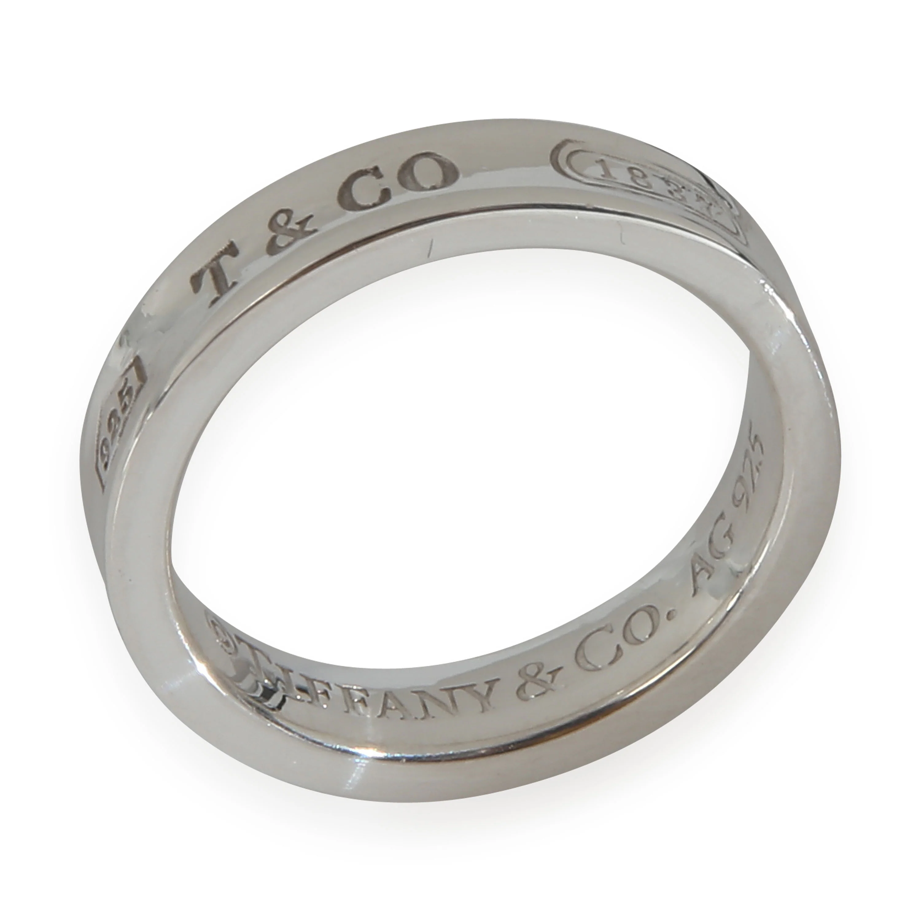 Sterling Silver  1837 Narrow Ring - Image 4