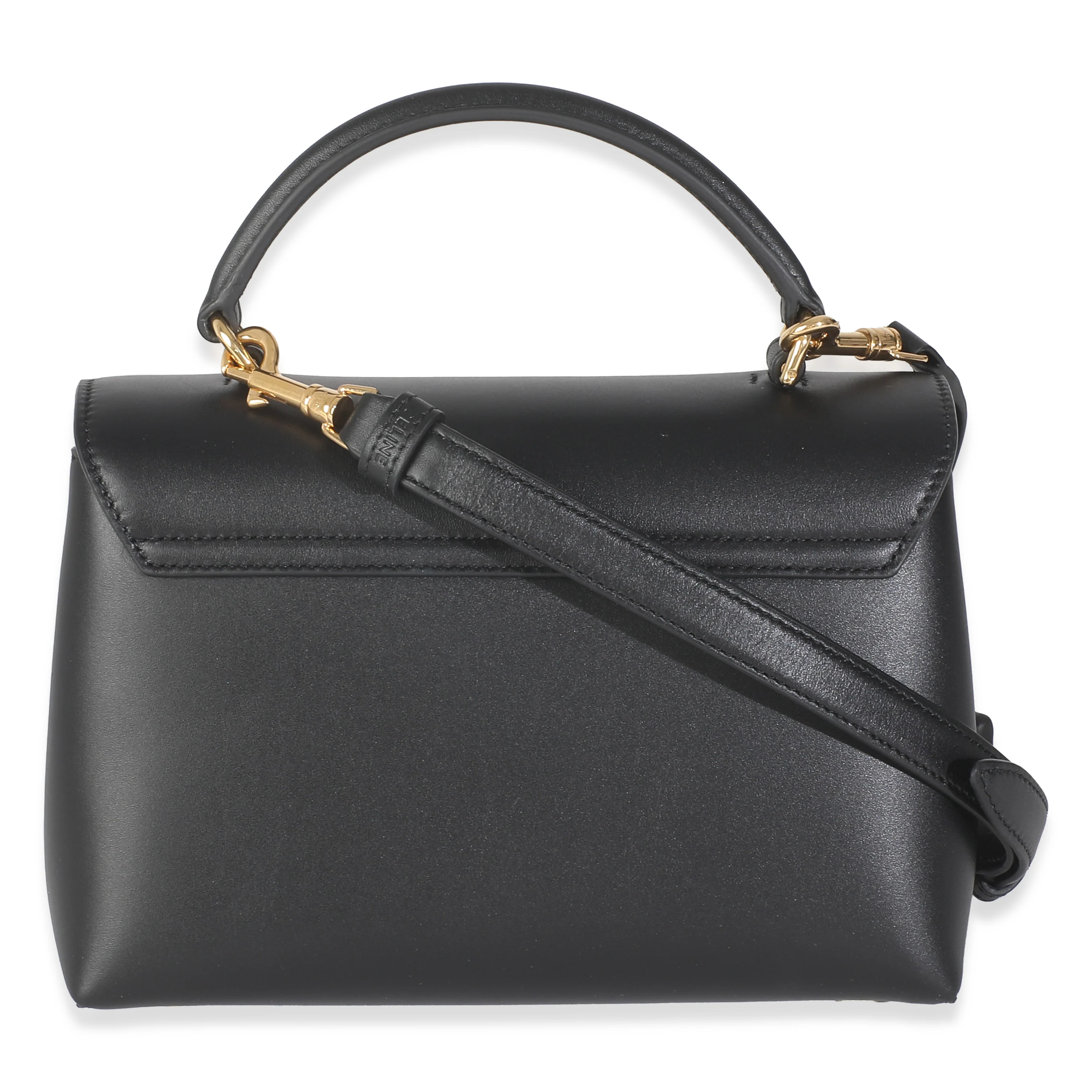 Black Supple Calfskin Teen Nino Top Handle Bag - Image 3