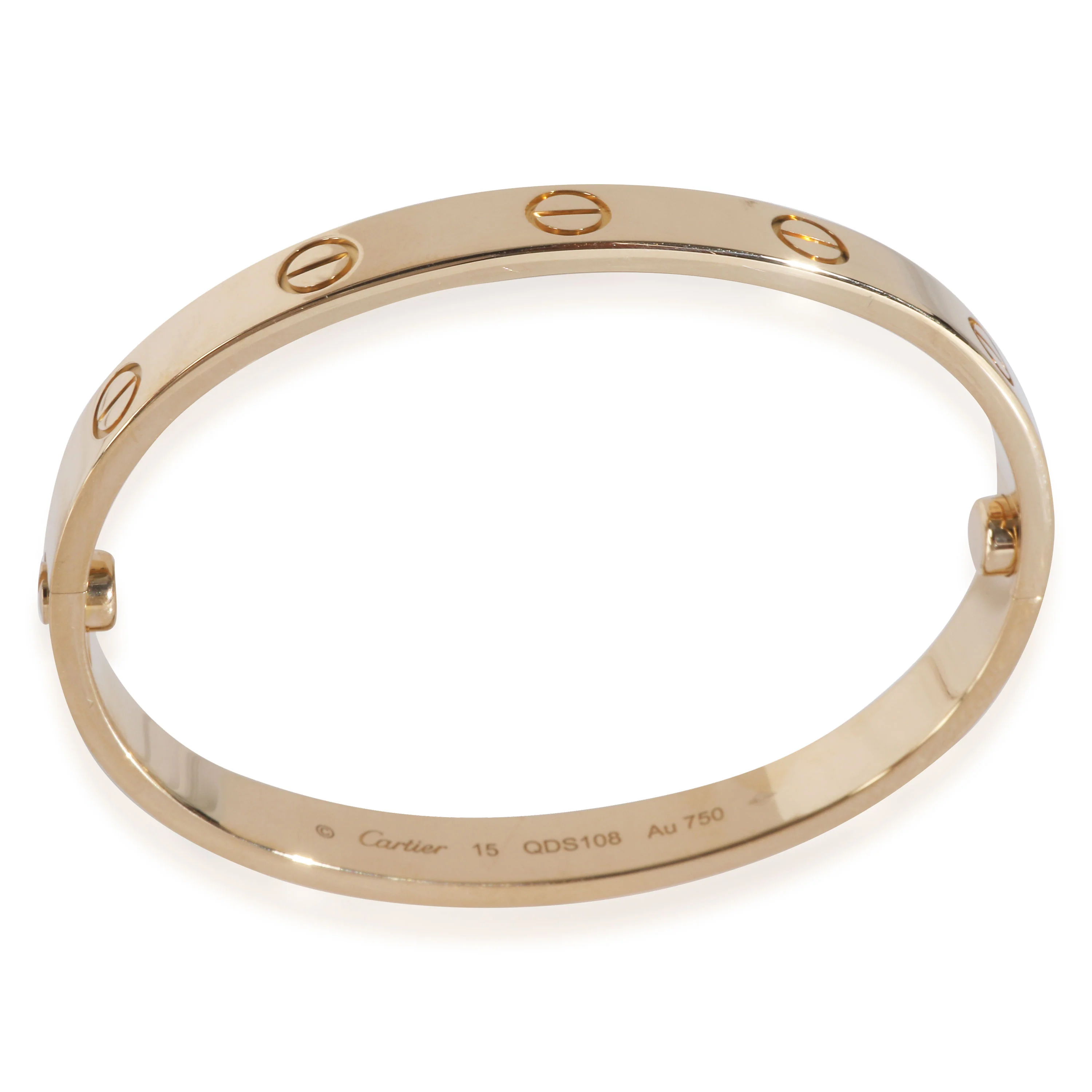 Yellow Gold  Love Bracelet - Image 3