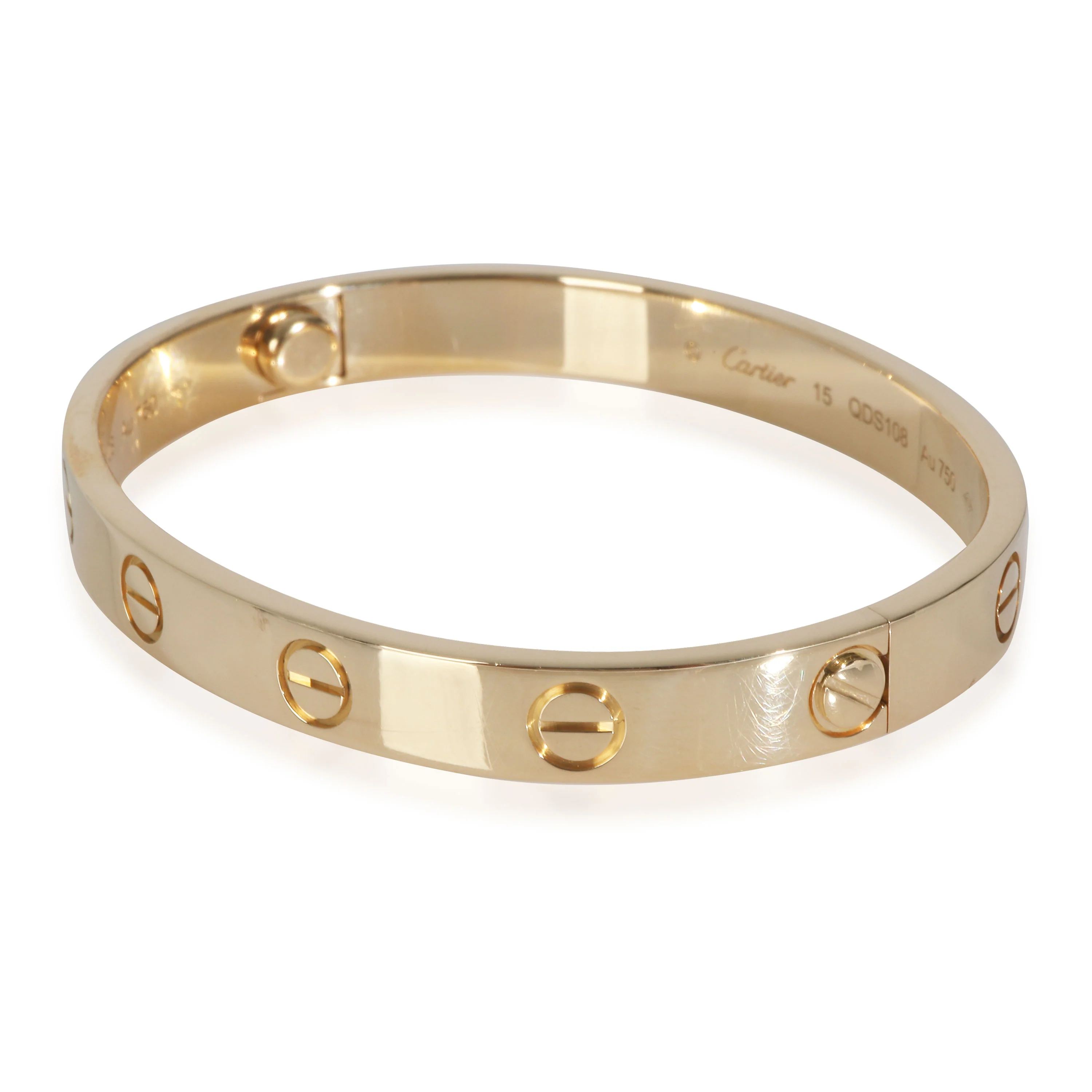 Yellow Gold  Love Bracelet - Image 5