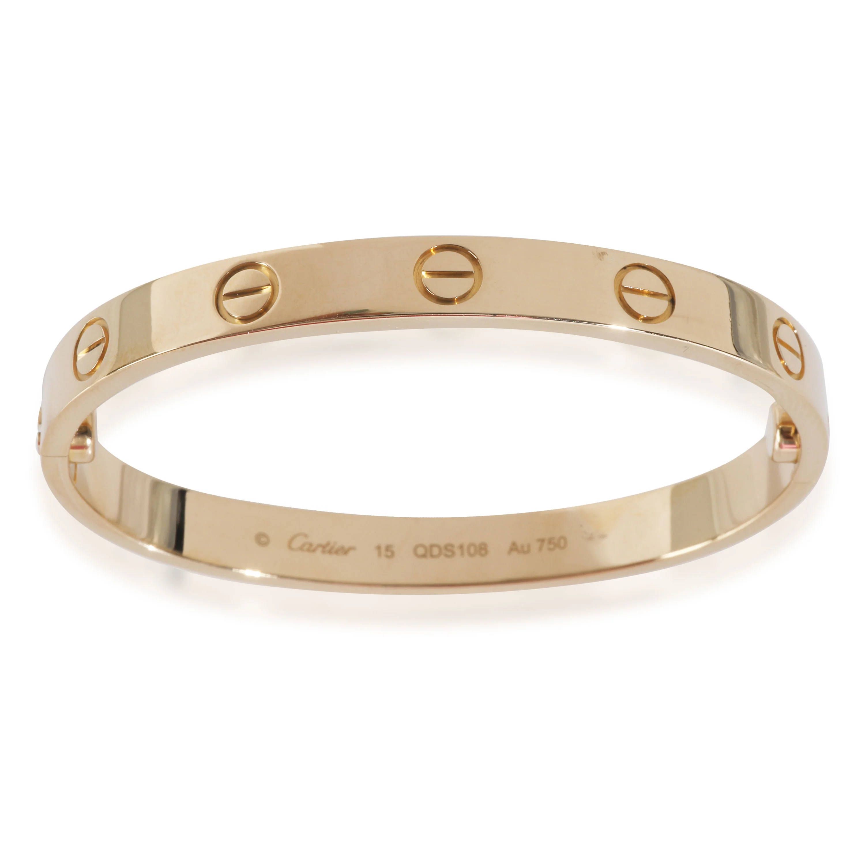 Yellow Gold  Love Bracelet - Image 6